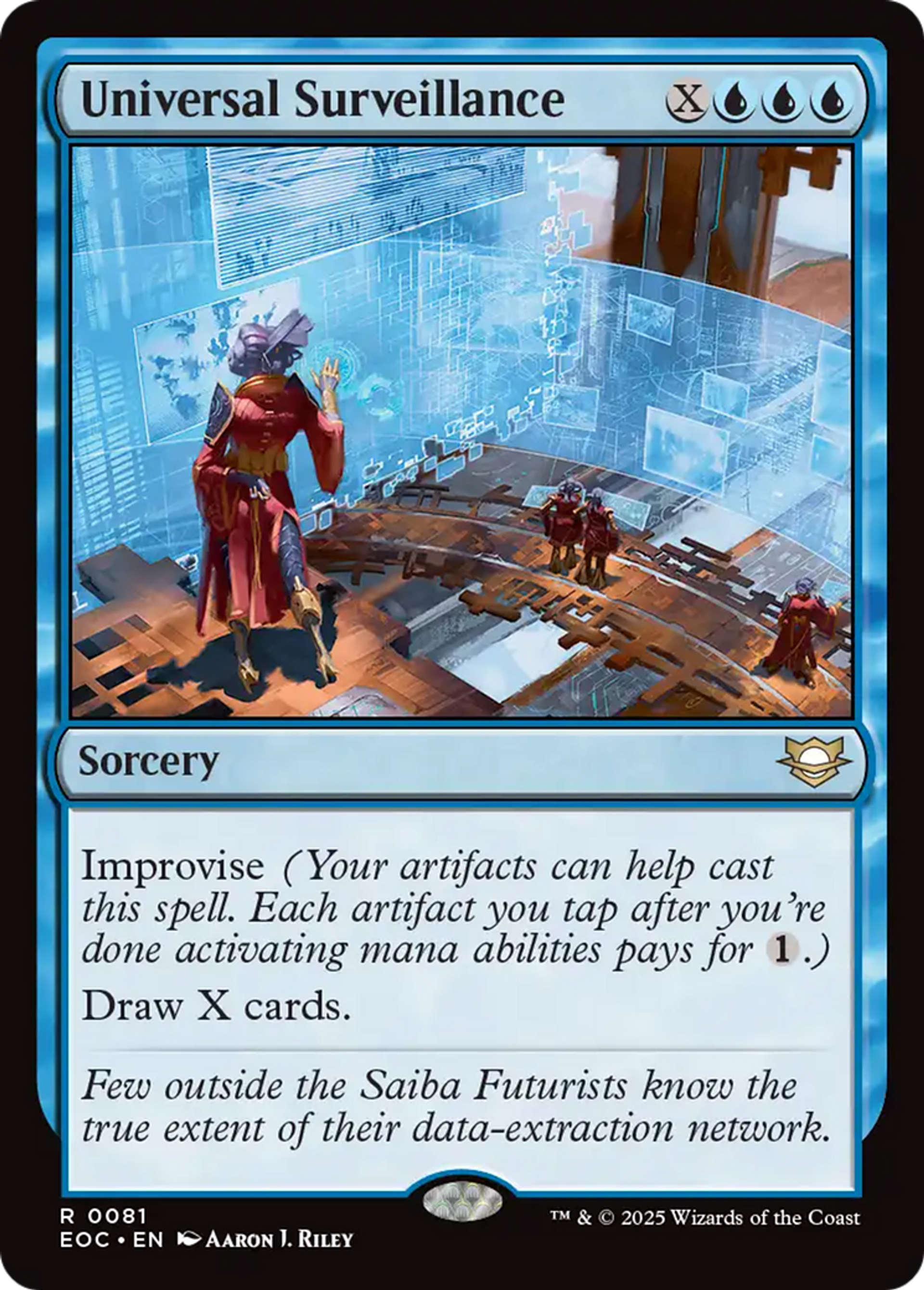 Universal Surveillance — Edge of Eternities Commander — Magic: The Gathering