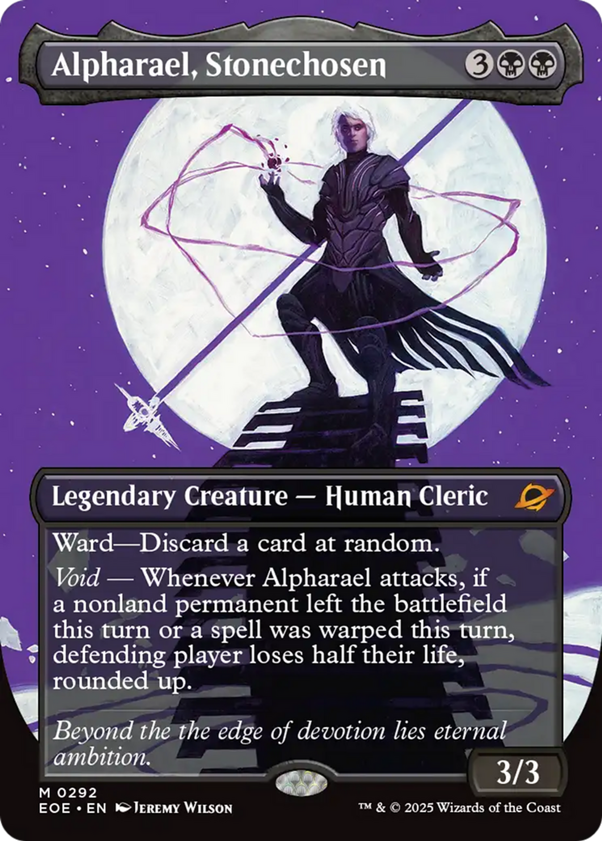 Alpharael, élu de la Pierre — Edge of Eternities — Magic: The Gathering