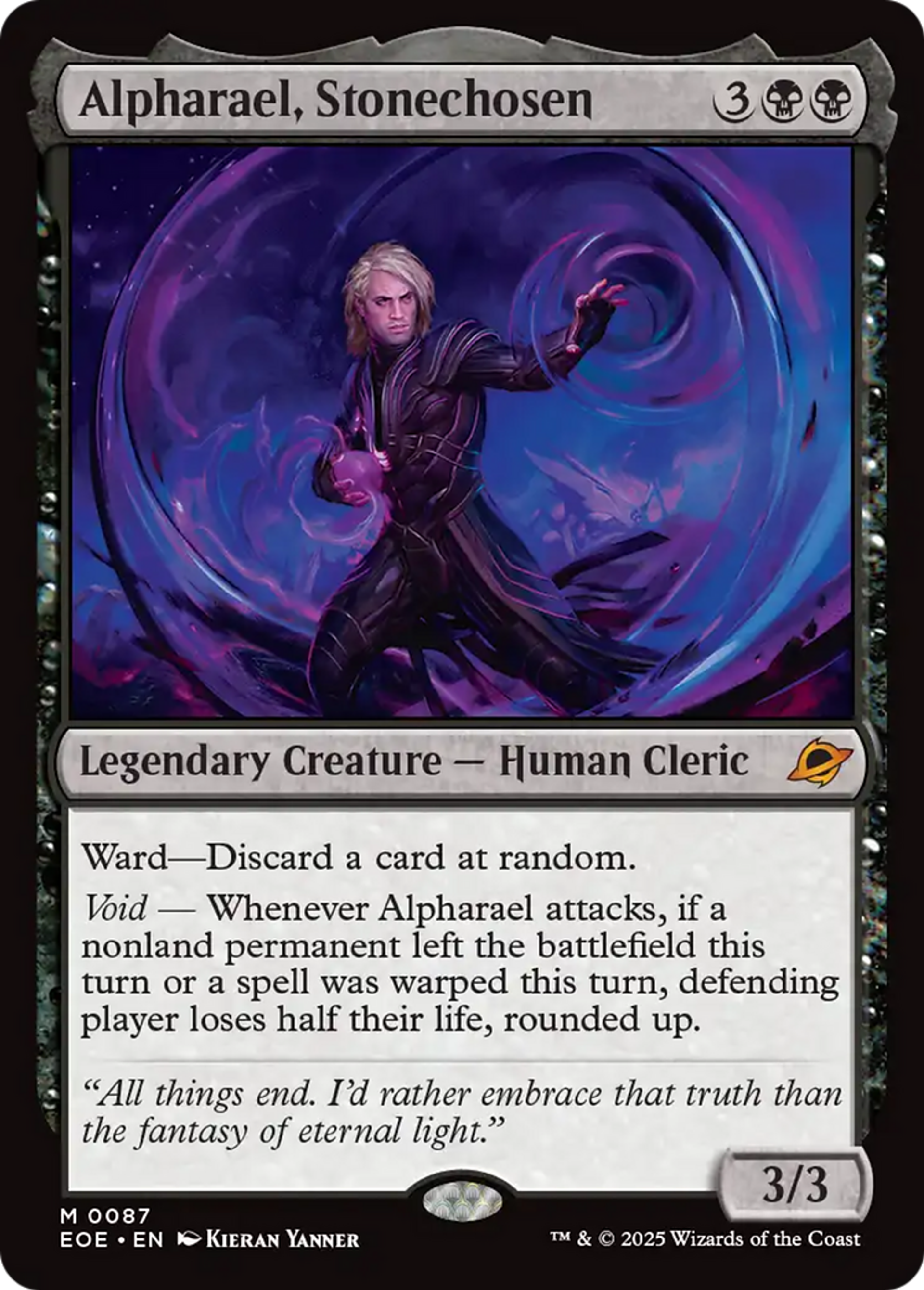 Alpharael, élu de la Pierre — Edge of Eternities — Magic: The Gathering
