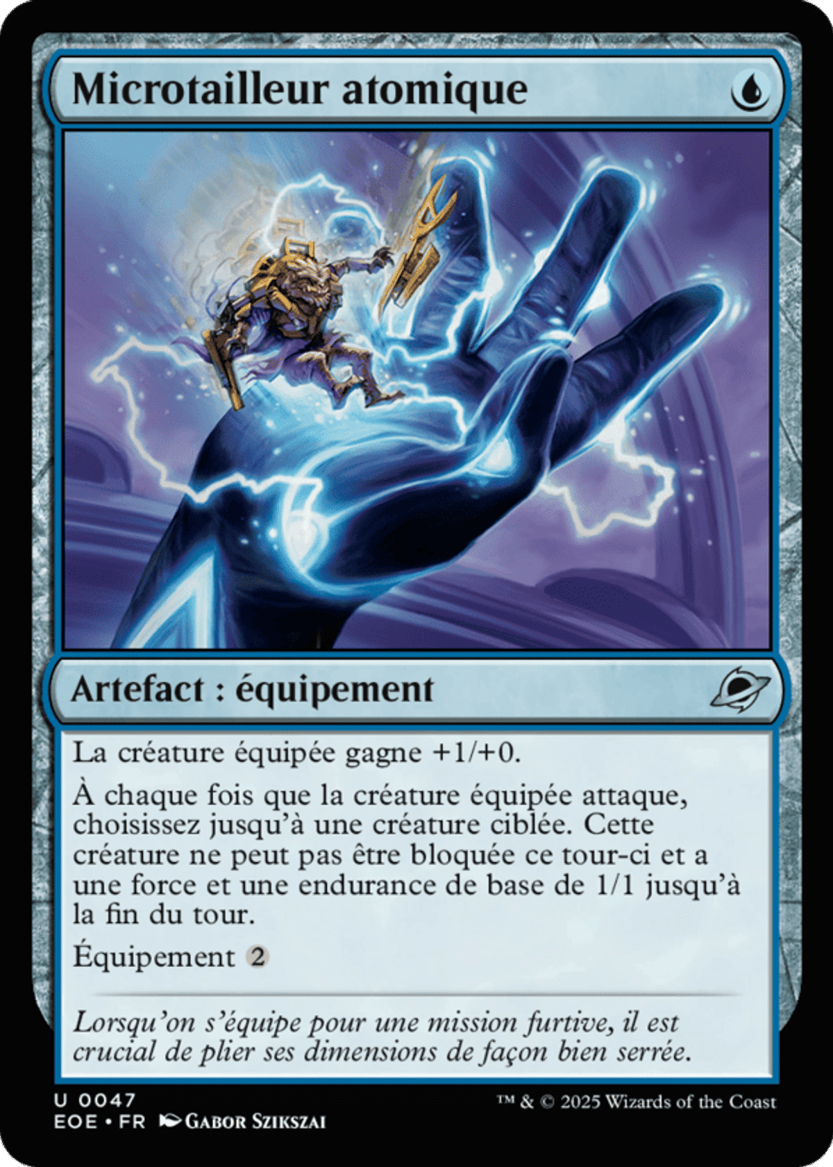 Microtailleur atomique from Edge of Eternities - Magic: The Gathering