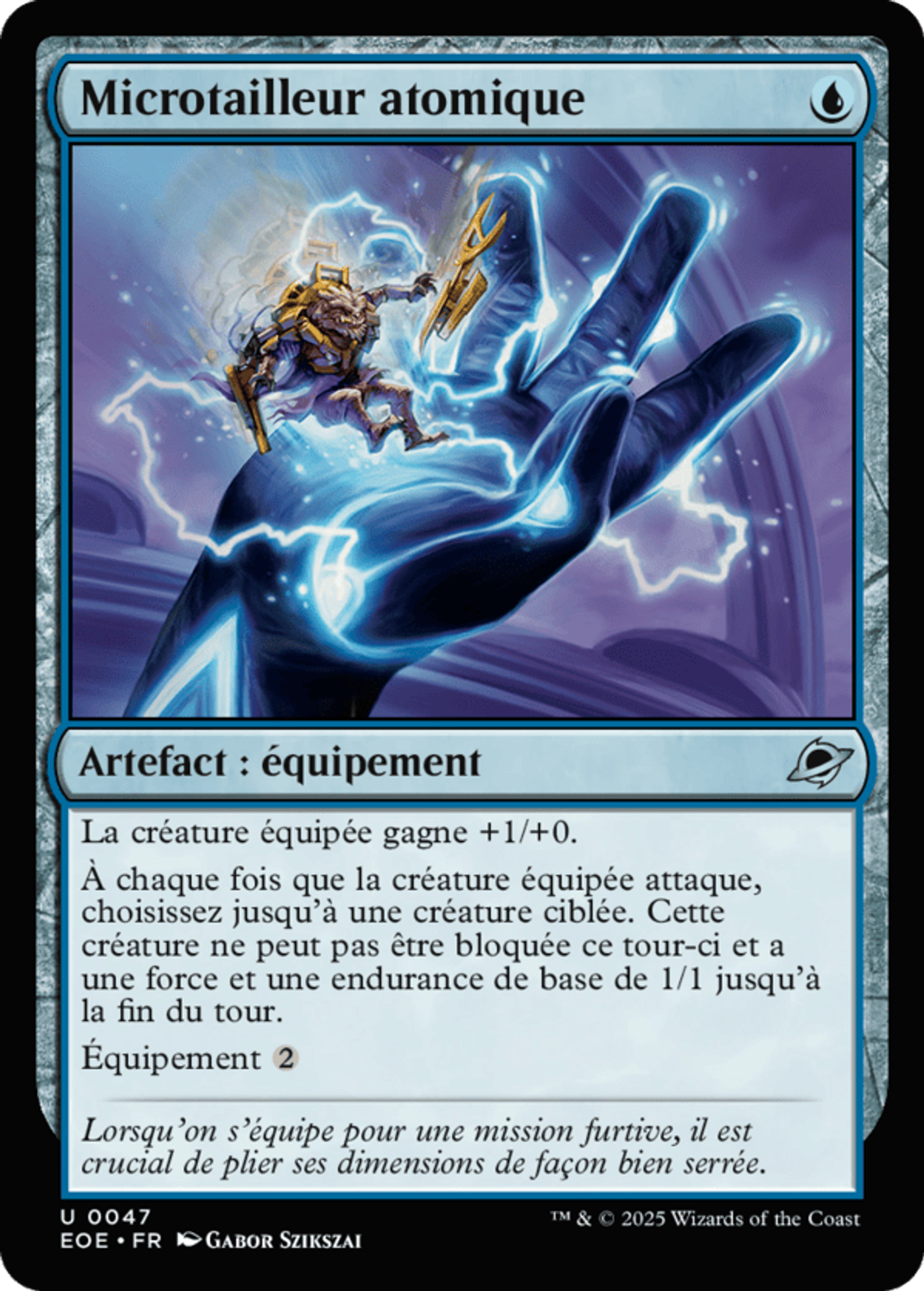 Microtailleur atomique — Edge of Eternities — Magic: The Gathering