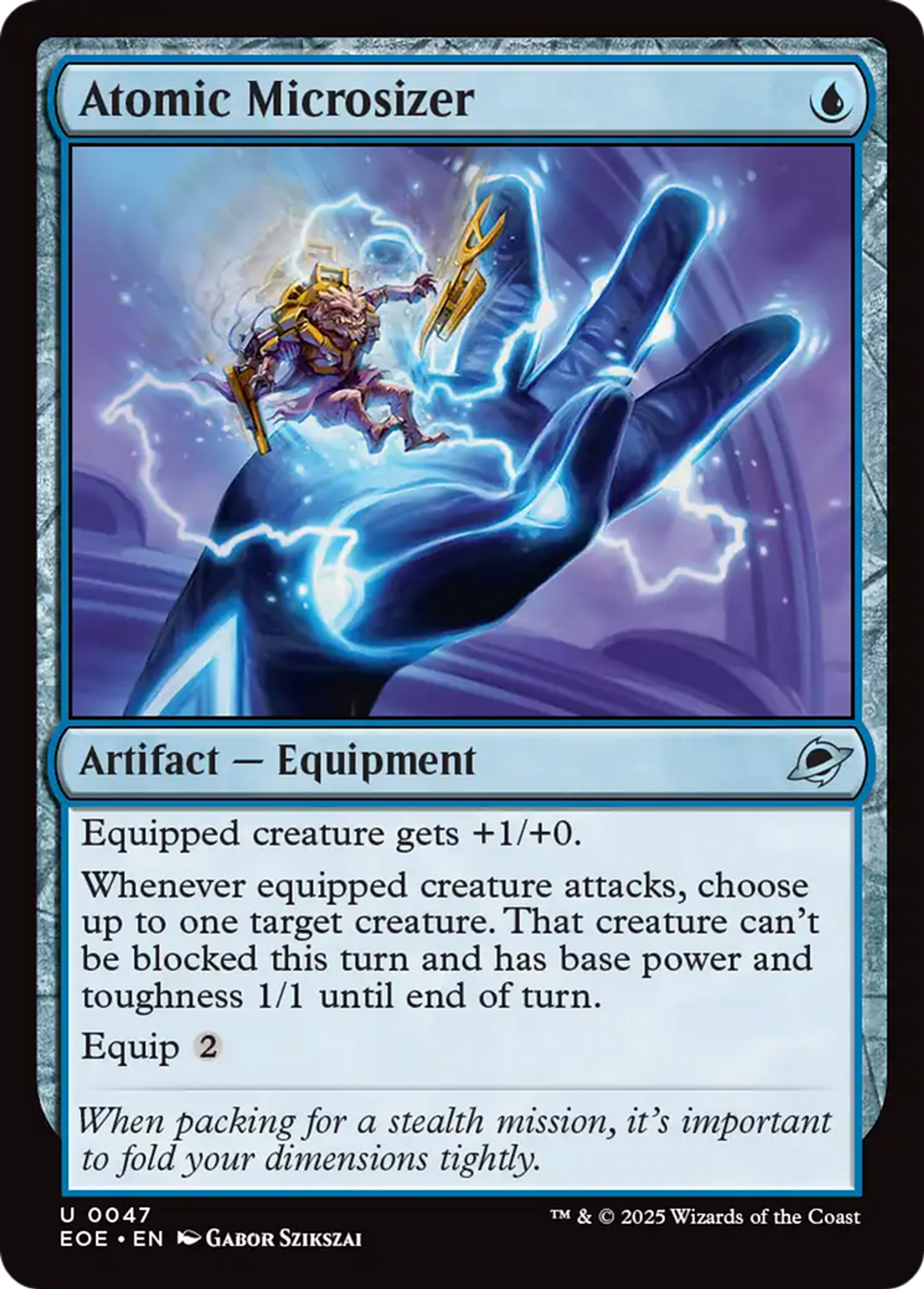Microtailleur atomique — Edge of Eternities — Magic: The Gathering