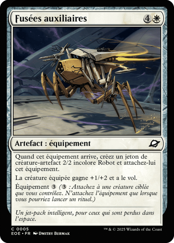 Fusées auxiliaires — Edge of Eternities — Magic: The Gathering