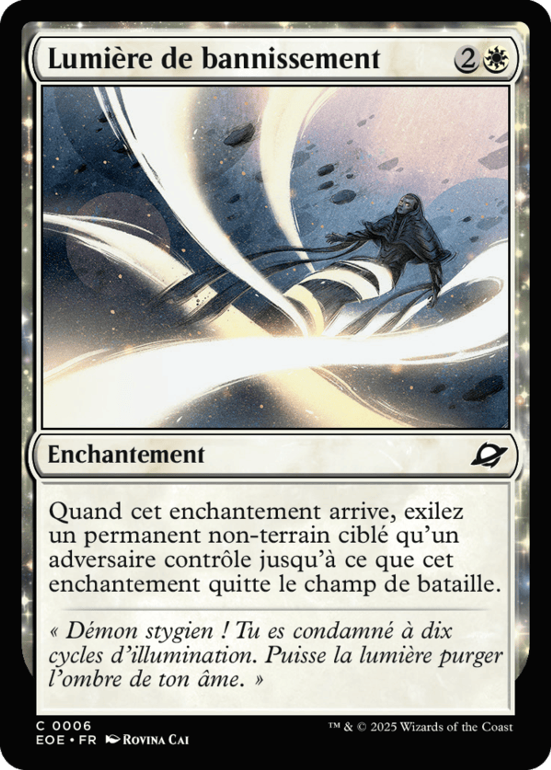 Lumière de bannissement — Edge of Eternities — Magic: The Gathering