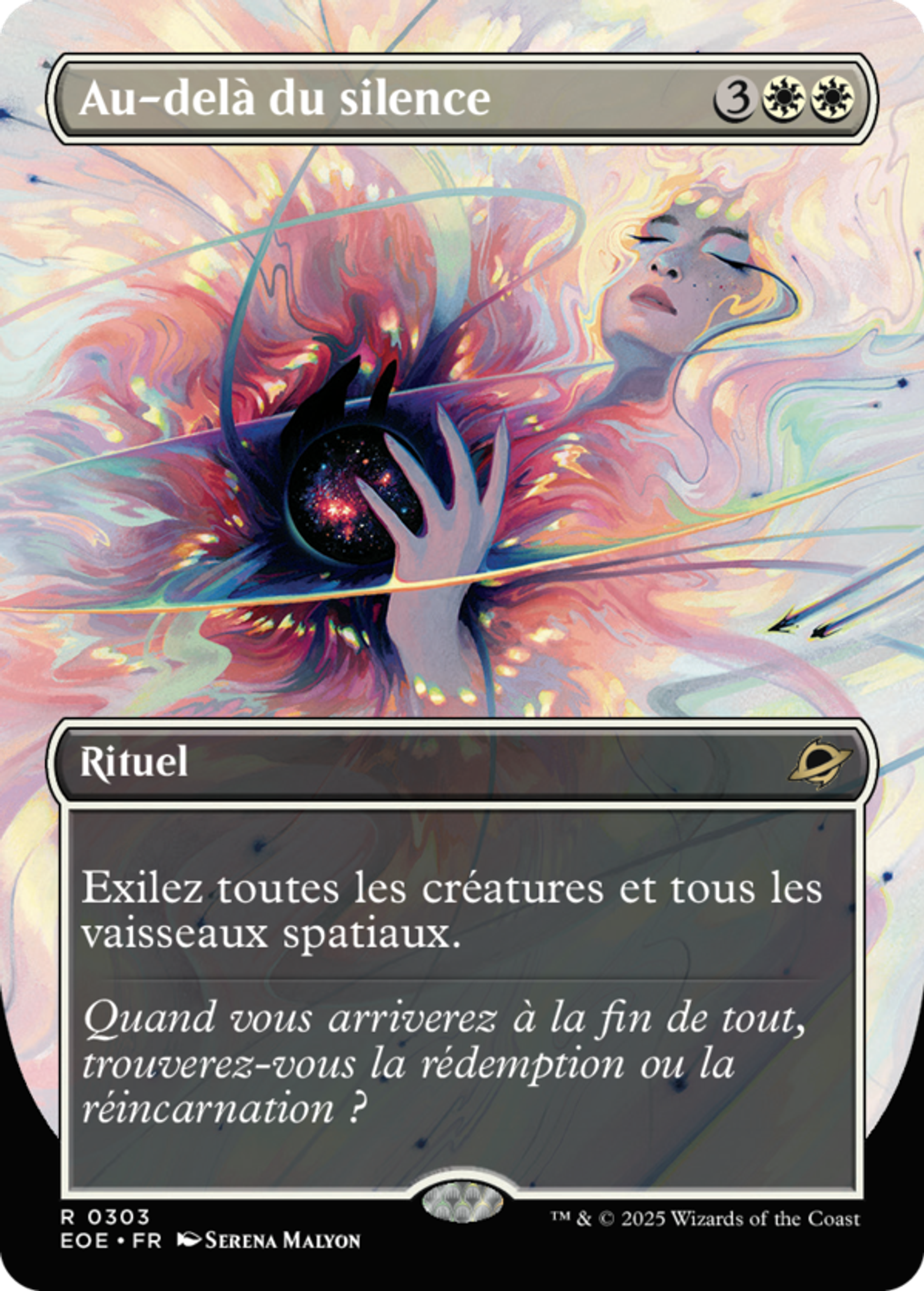 Au-delà du silence — Edge of Eternities — Magic: The Gathering