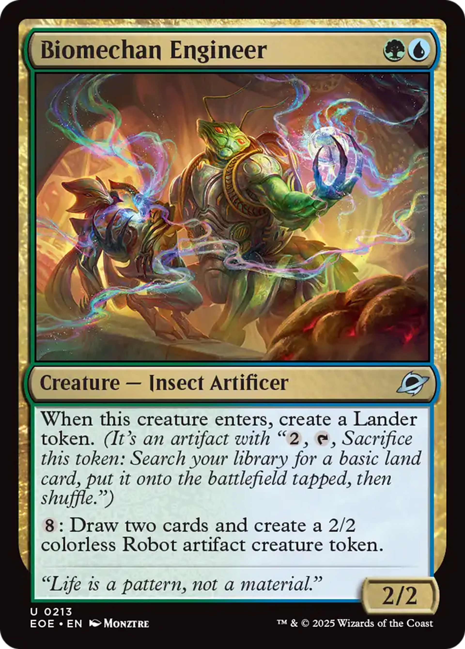 Biomechan Engineer — Edge of Eternities — Magic: The Gathering