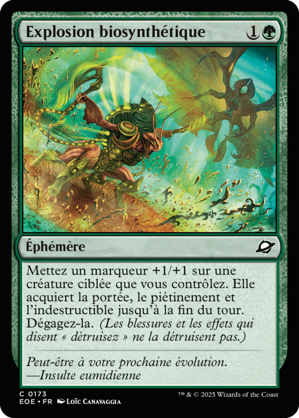 Explosion biosynthétique — Edge of Eternities — Magic: The Gathering
