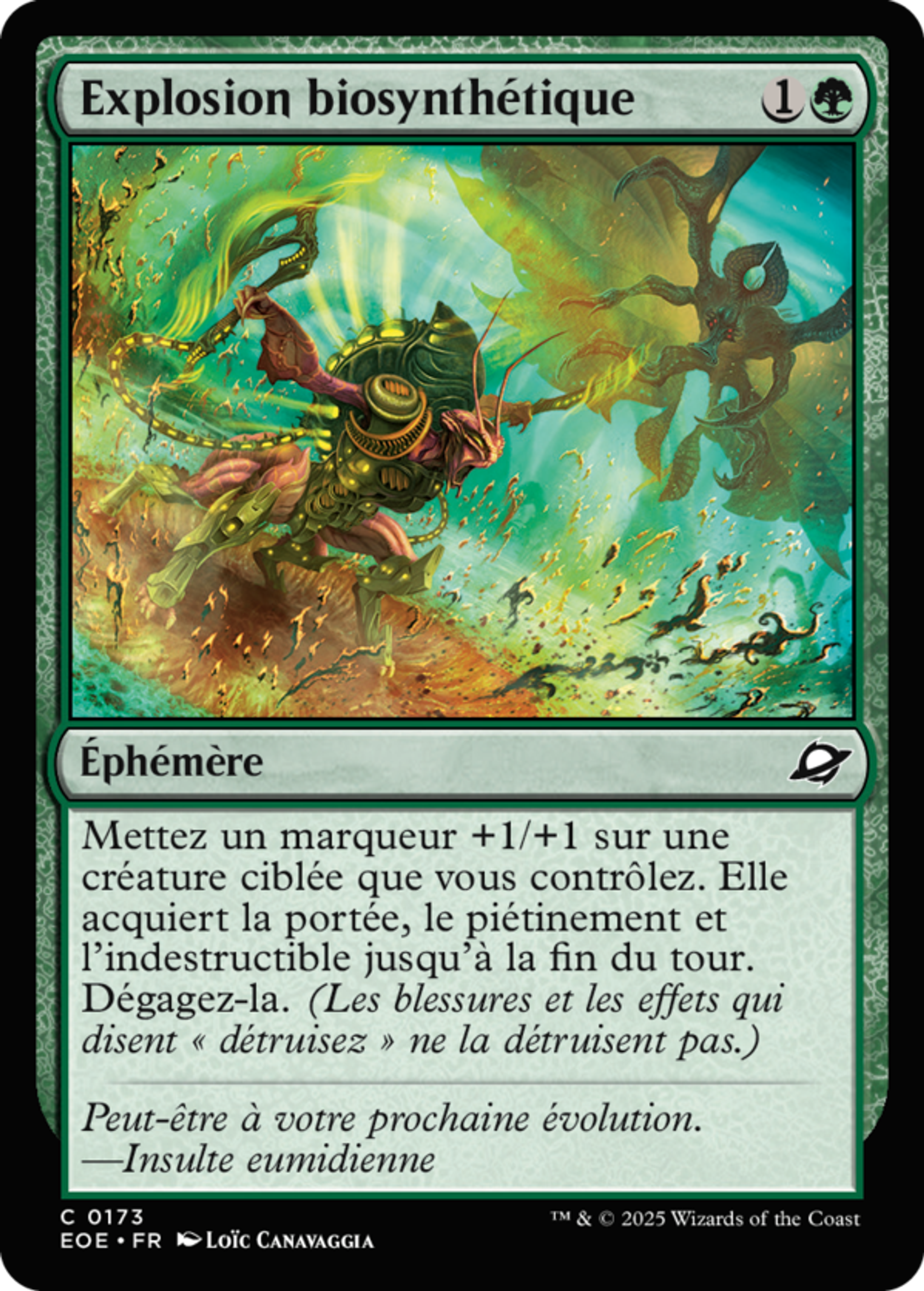 Explosion biosynthétique — Edge of Eternities — Magic: The Gathering