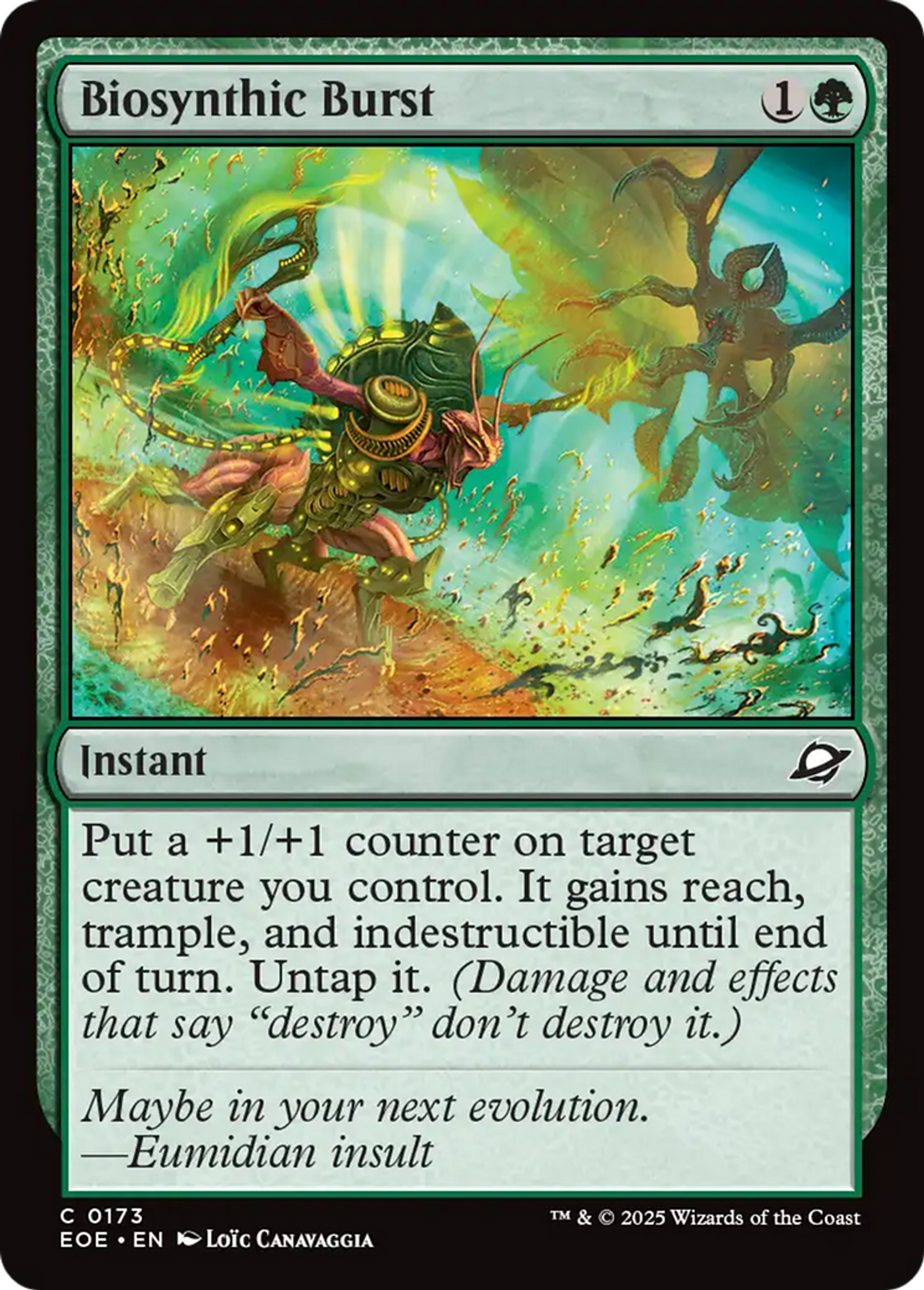Explosion biosynthétique — Edge of Eternities — Magic: The Gathering