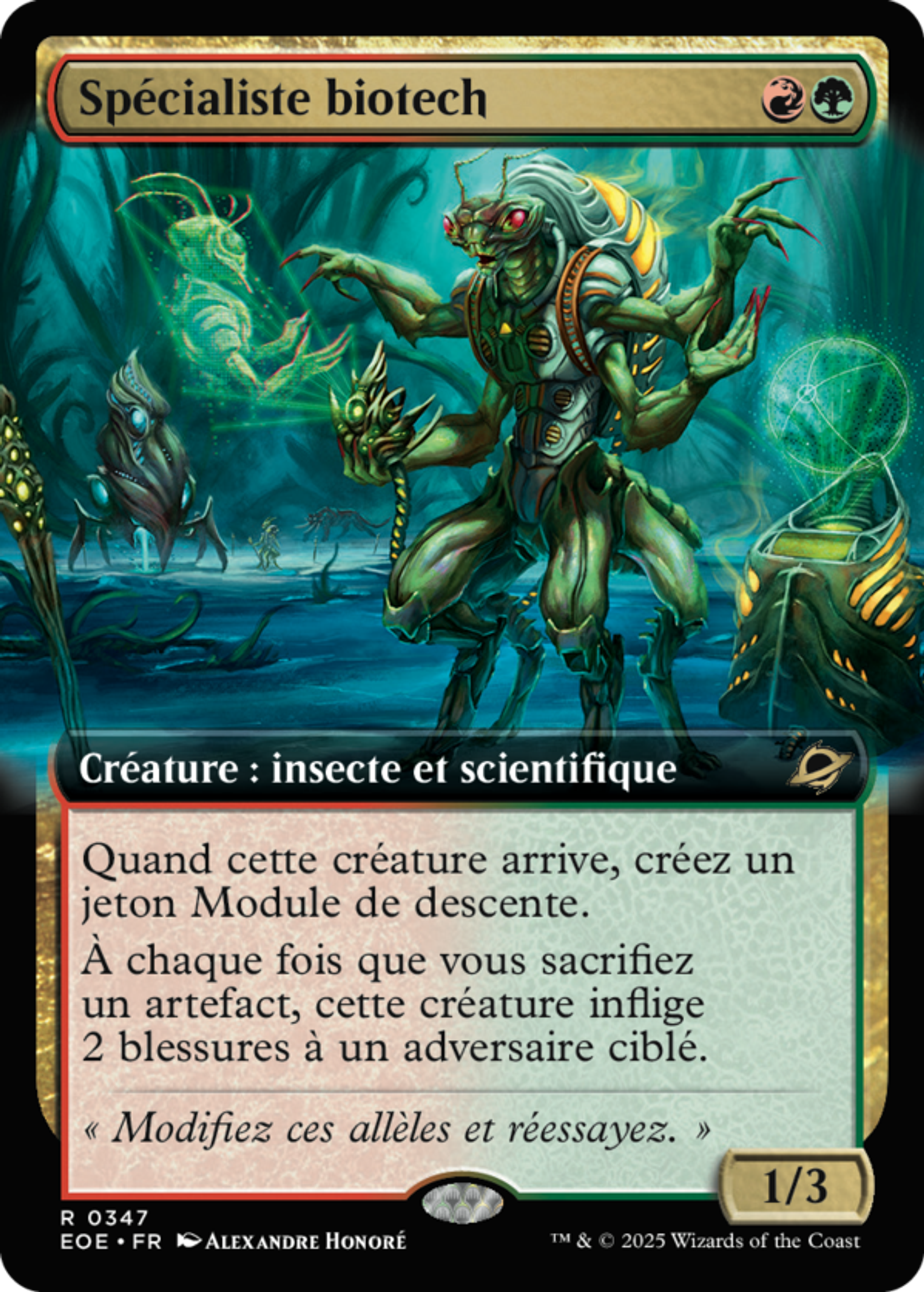 Spécialiste biotech — Edge of Eternities — Magic: The Gathering