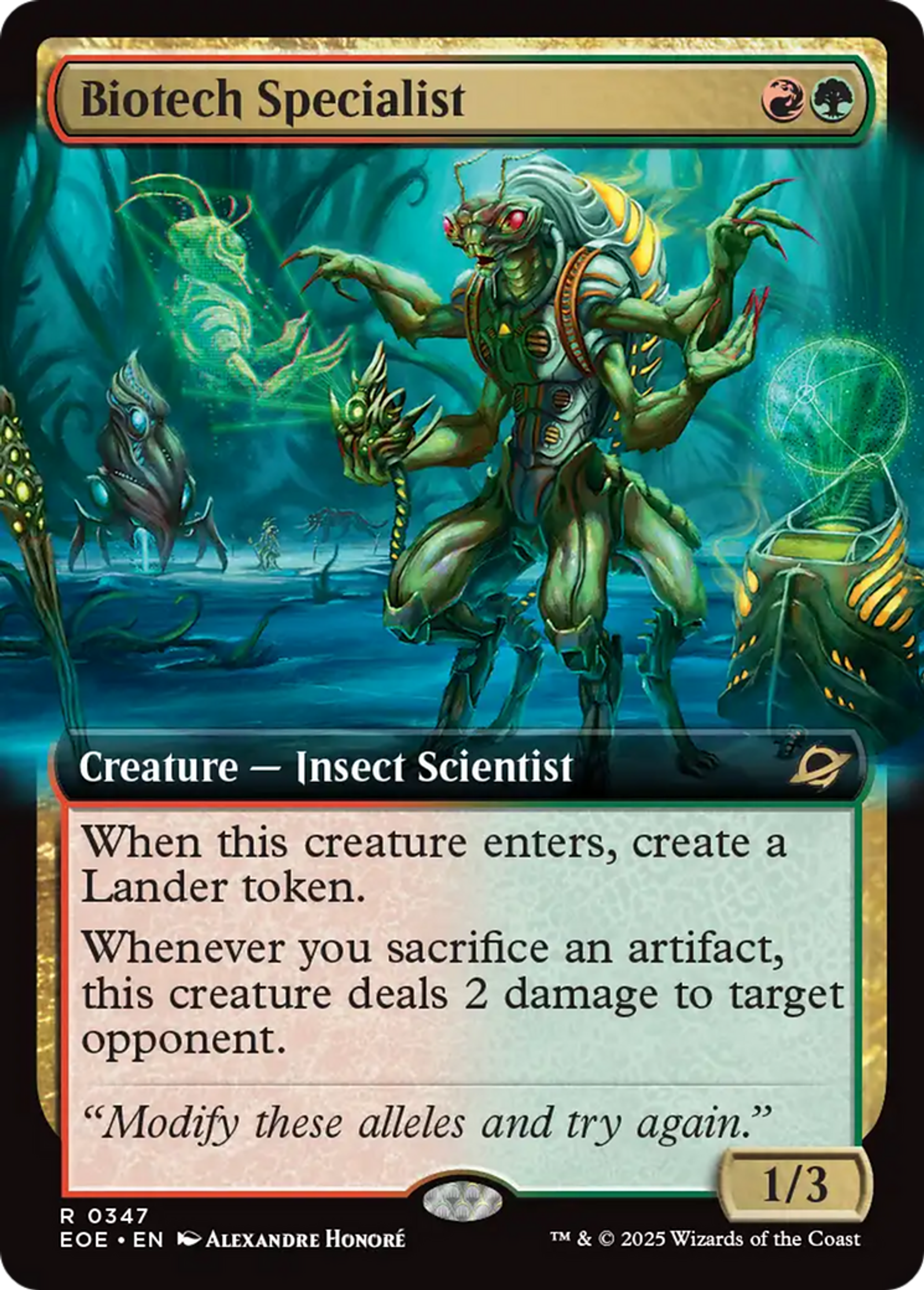 Spécialiste biotech — Edge of Eternities — Magic: The Gathering
