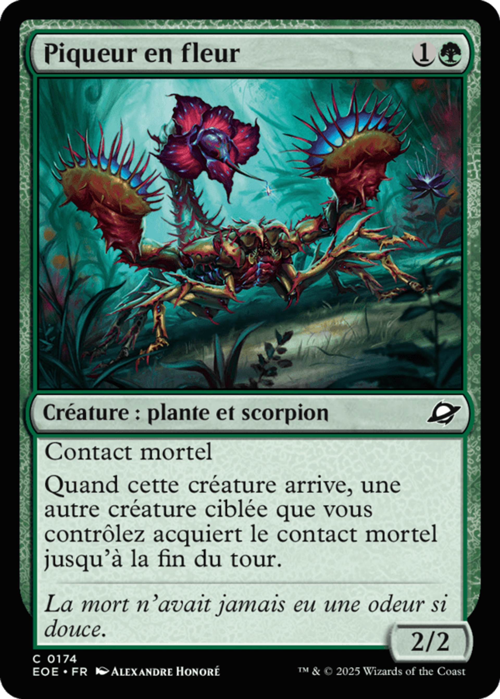 Piqueur en fleur — Edge of Eternities — Magic: The Gathering