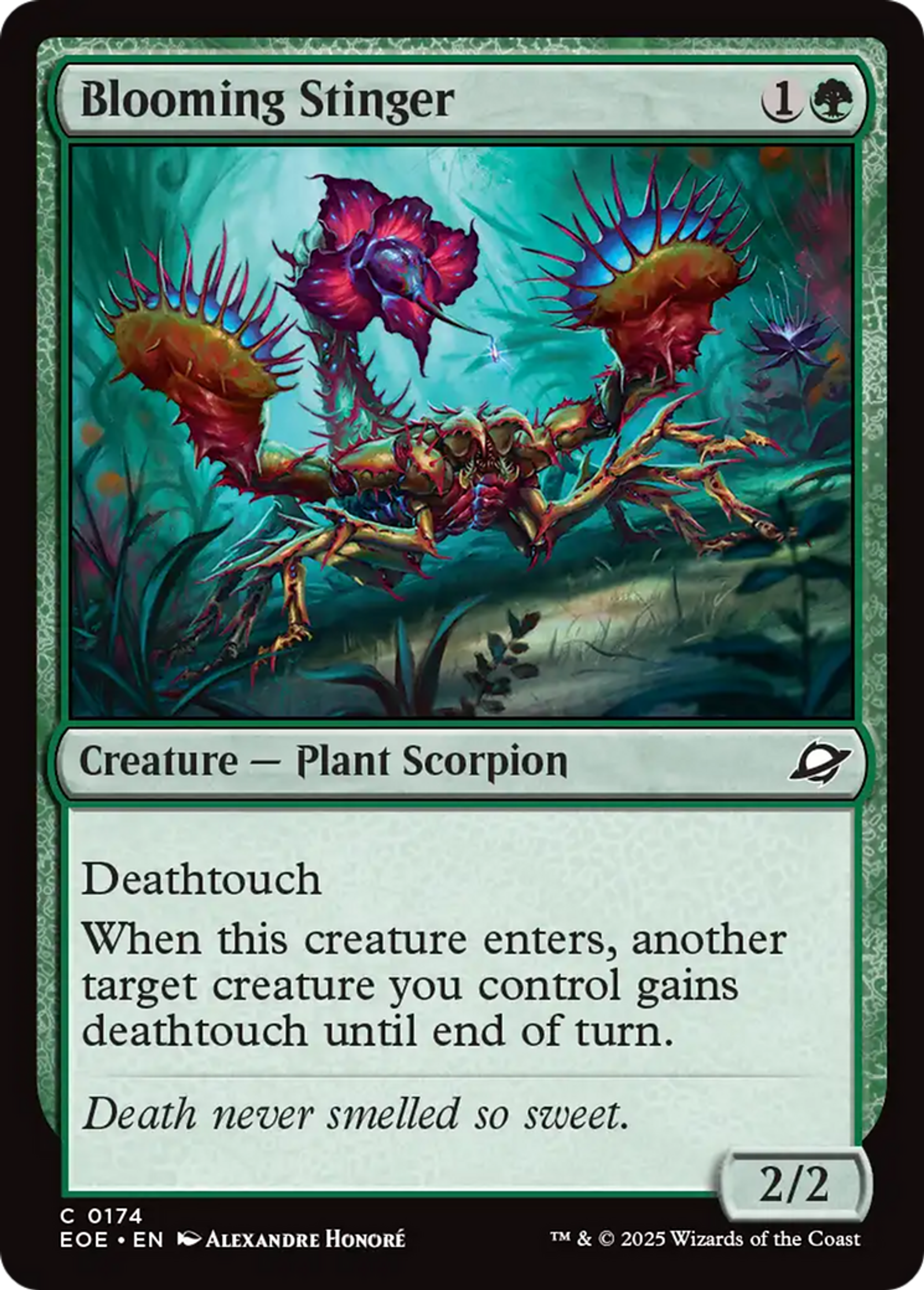 Blooming Stinger — Edge of Eternities — Magic: The Gathering