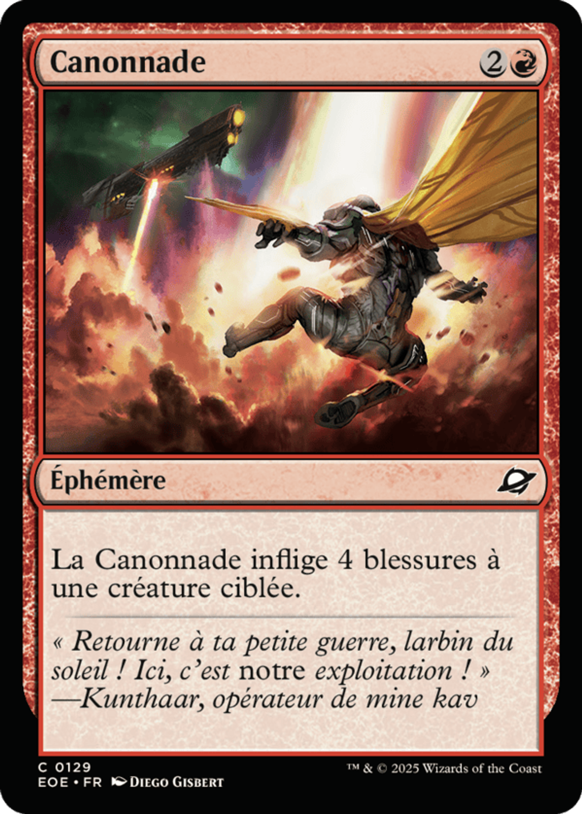 Canonnade — Edge of Eternities — Magic: The Gathering
