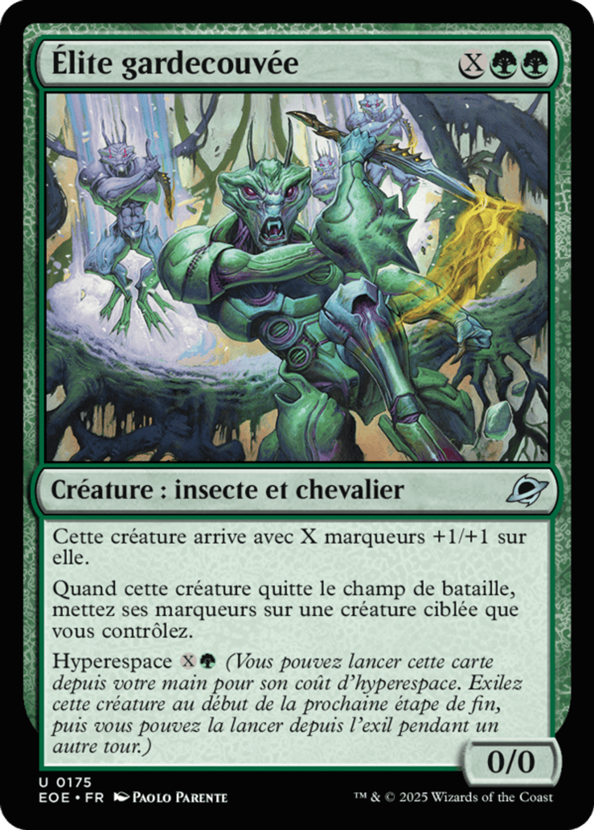 Élite gardecouvée — Edge of Eternities — Magic: The Gathering