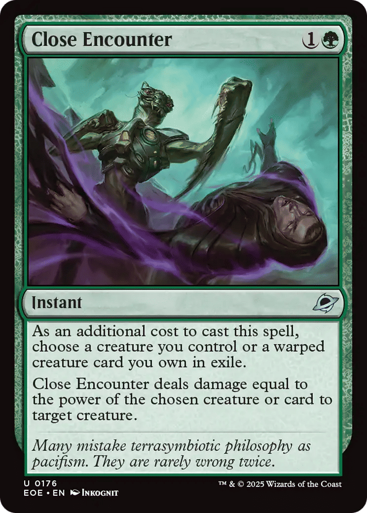 Rencontre rapprochée — Edge of Eternities — Magic: The Gathering