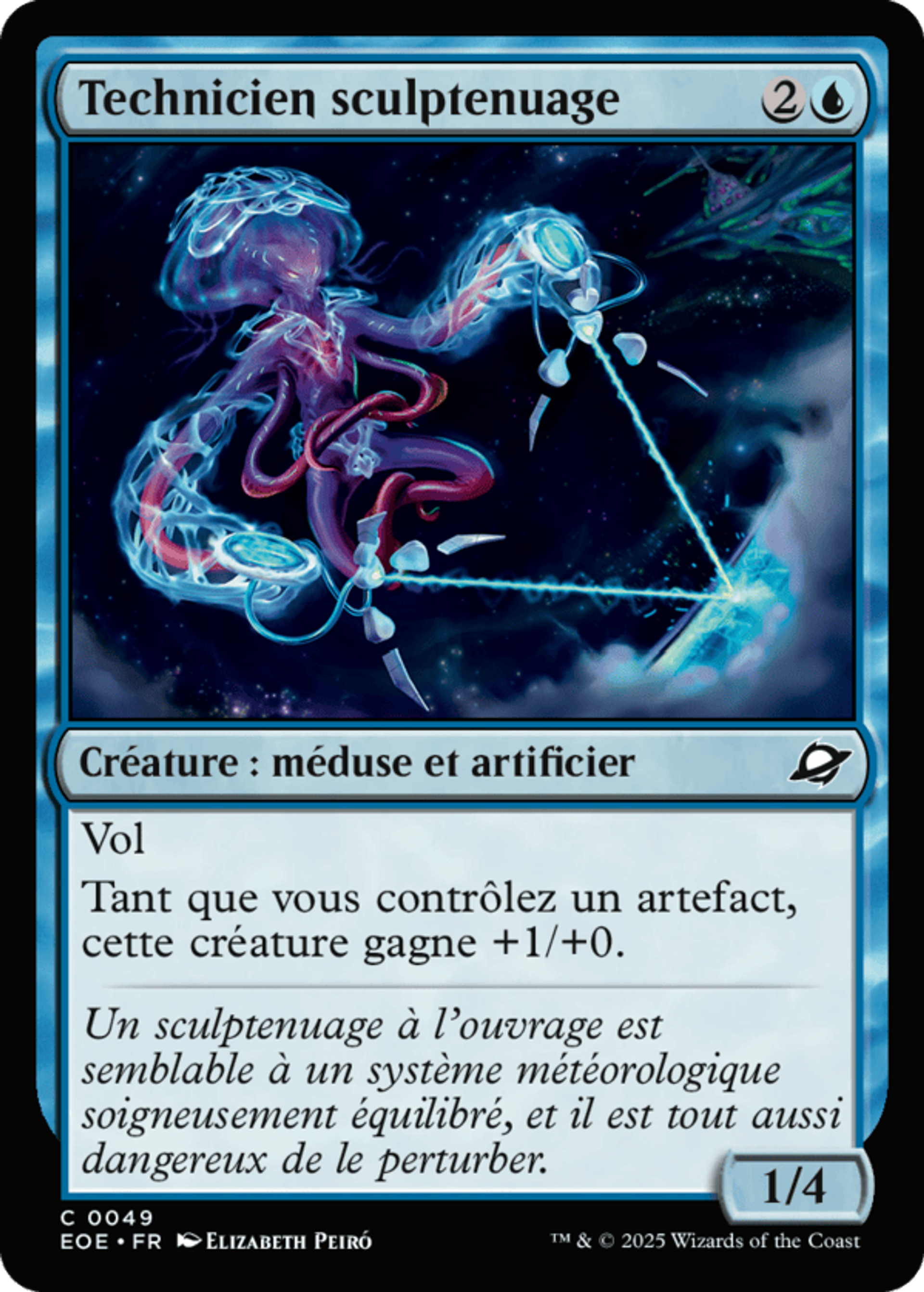 Technicien sculptenuage — Edge of Eternities — Magic: The Gathering