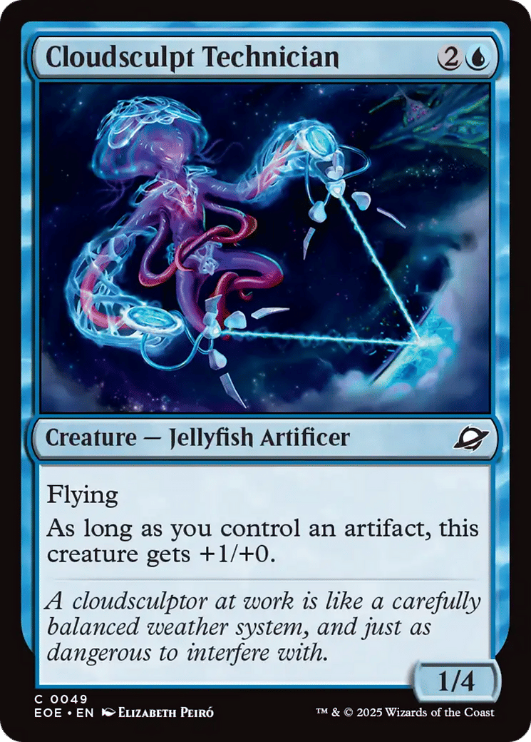 Technicien sculptenuage — Edge of Eternities — Magic: The Gathering