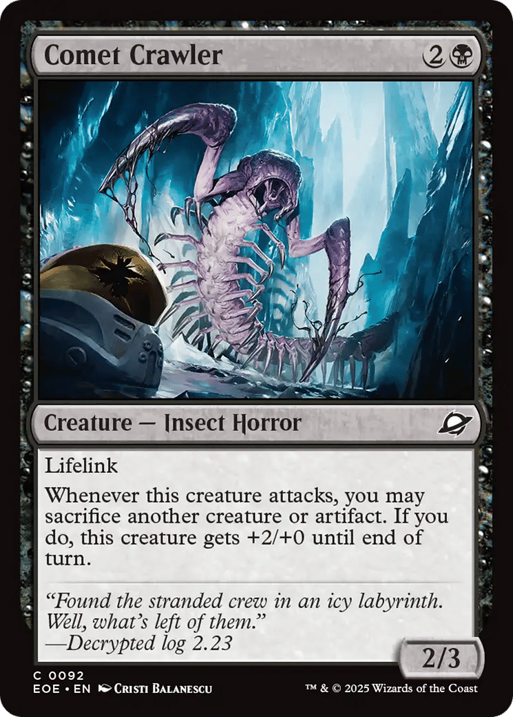 Comet Crawler — Edge of Eternities — Magic: The Gathering