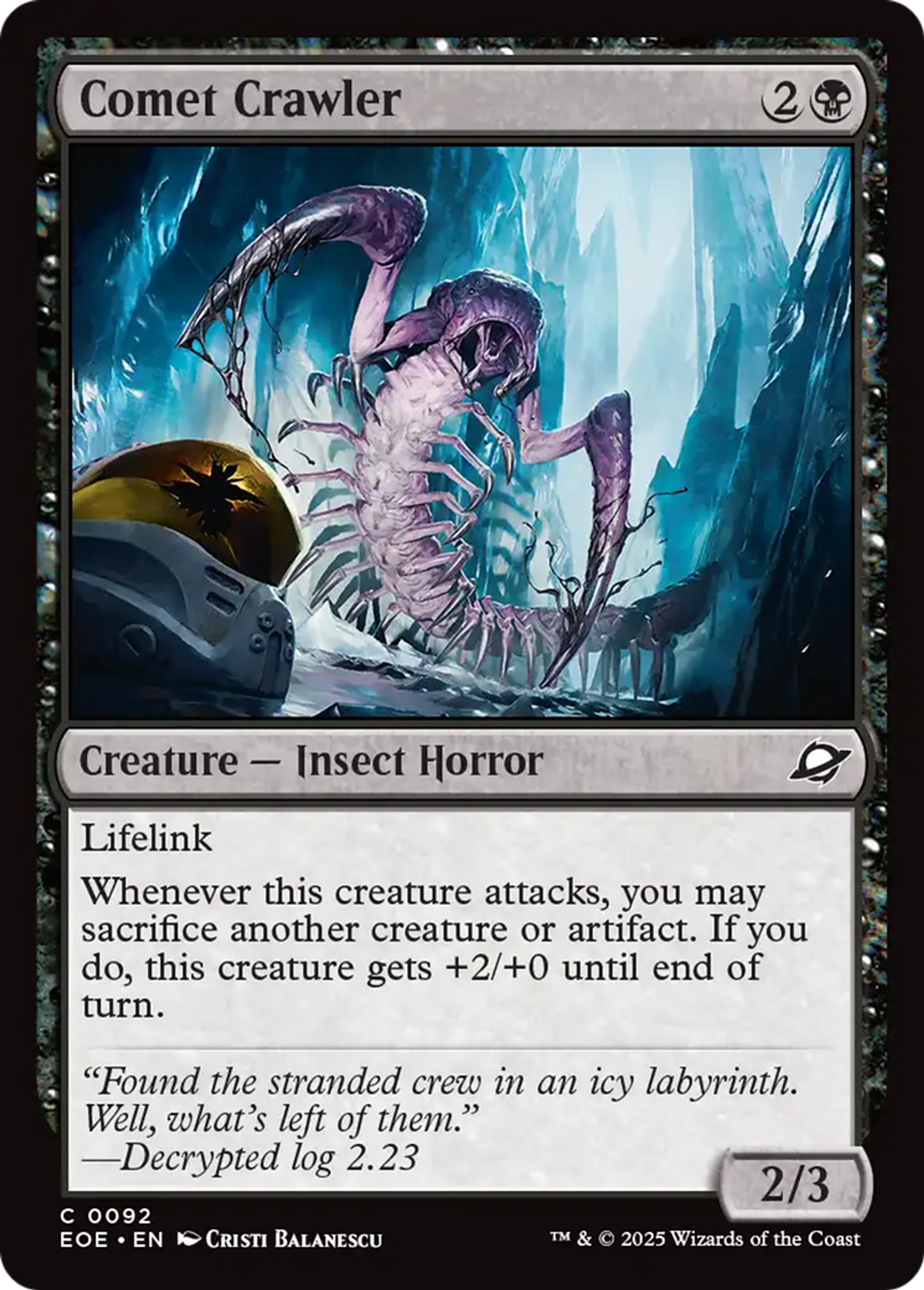 Rampeur de comète — Edge of Eternities — Magic: The Gathering