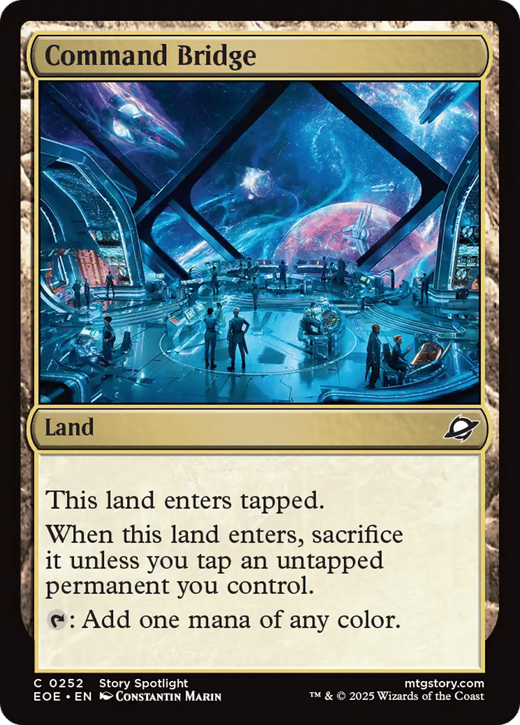 Command Bridge — Edge of Eternities — Magic: The Gathering
