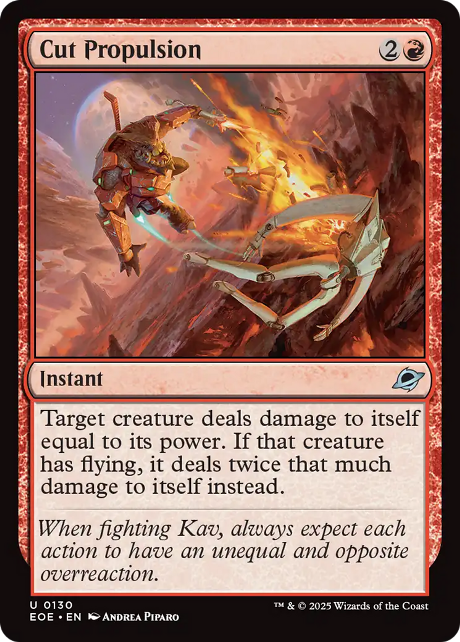 Cut Propulsion — Edge of Eternities — Magic: The Gathering