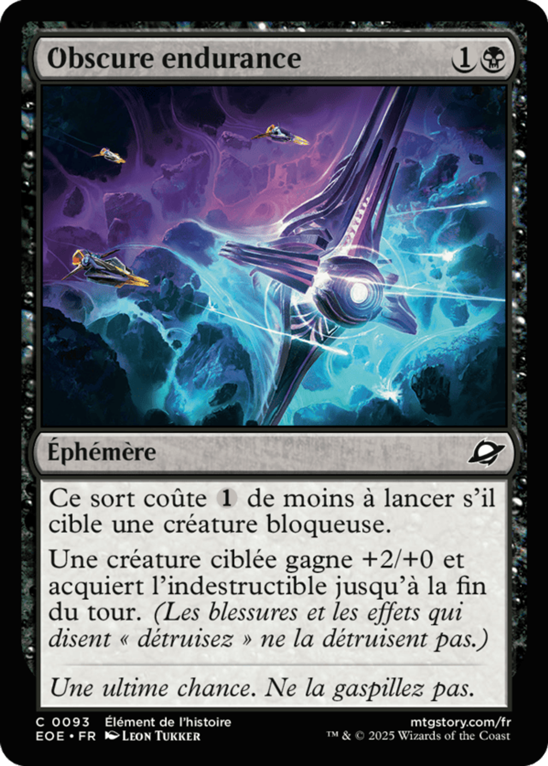 Obscure endurance — Edge of Eternities — Magic: The Gathering