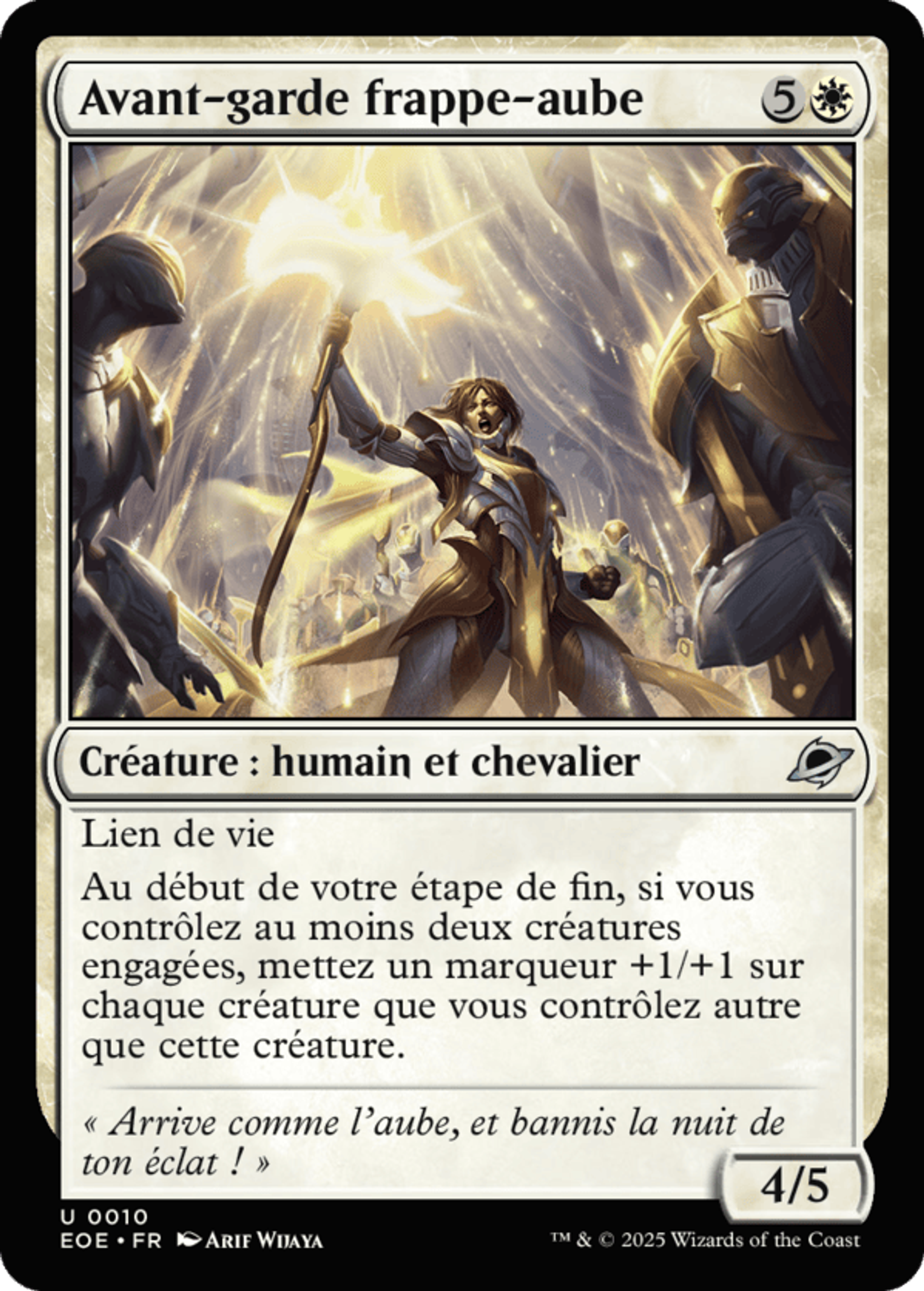 Avant-garde frappe-aube — Edge of Eternities — Magic: The Gathering