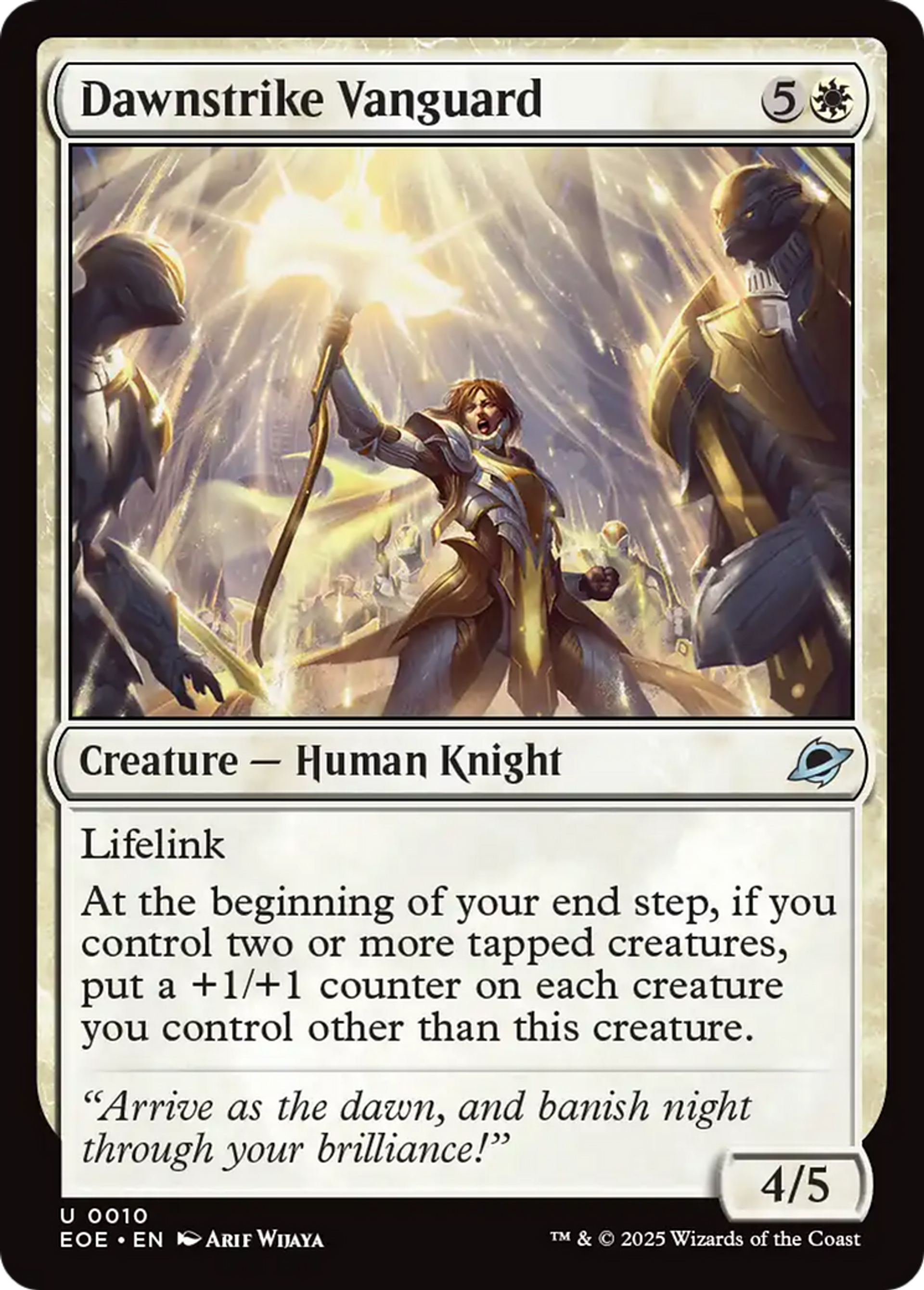 Avant-garde frappe-aube — Edge of Eternities — Magic: The Gathering