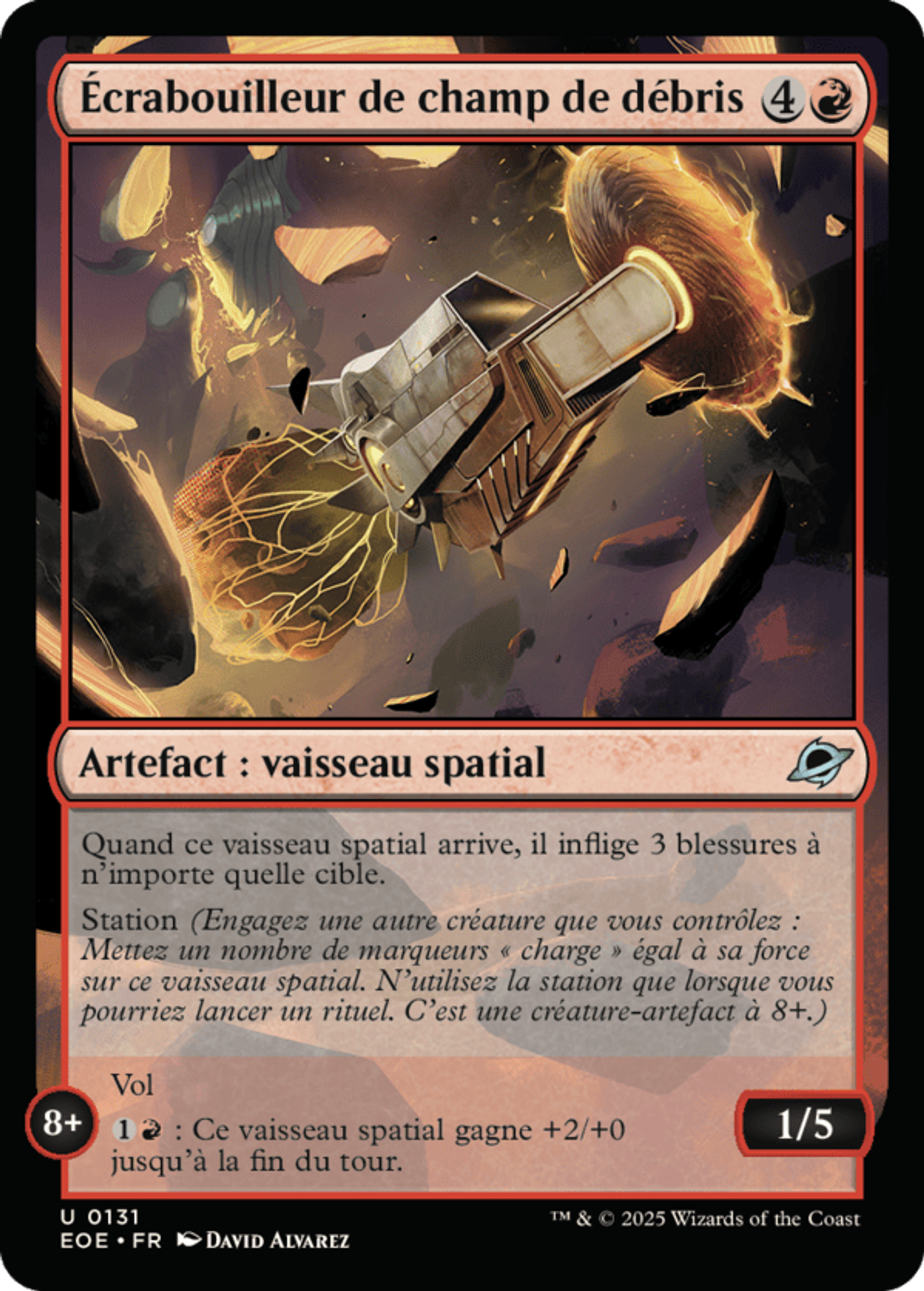 Écrabouilleur de champ de débris — Edge of Eternities — Magic: The Gathering