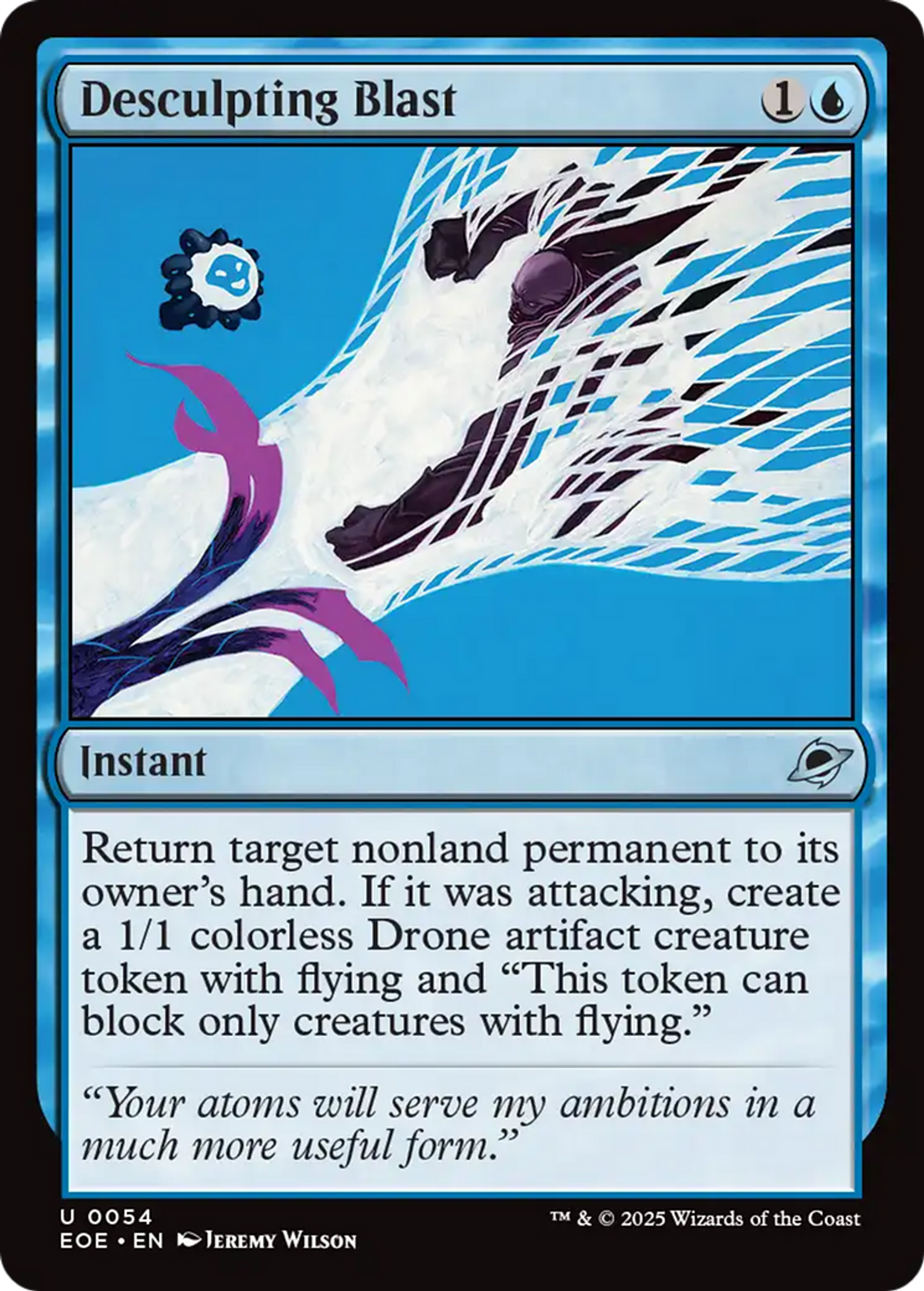 Salve de désculpture — Edge of Eternities — Magic: The Gathering
