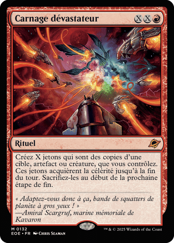 Carnage dévastateur — Edge of Eternities — Magic: The Gathering