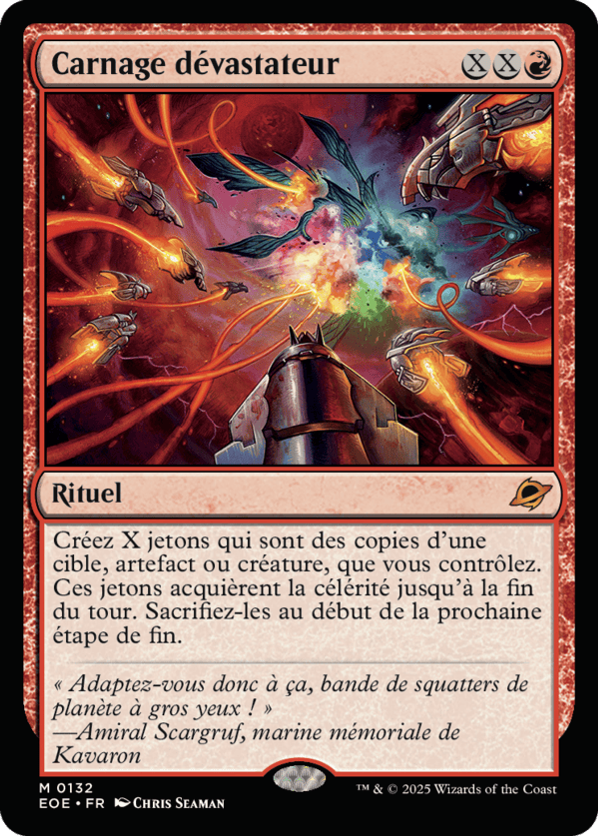 Carnage dévastateur — Edge of Eternities — Magic: The Gathering