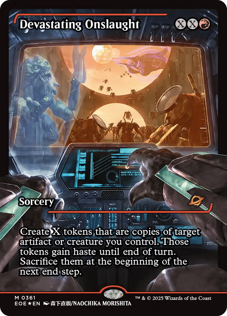 Devastating Onslaught — Edge of Eternities — Magic: The Gathering