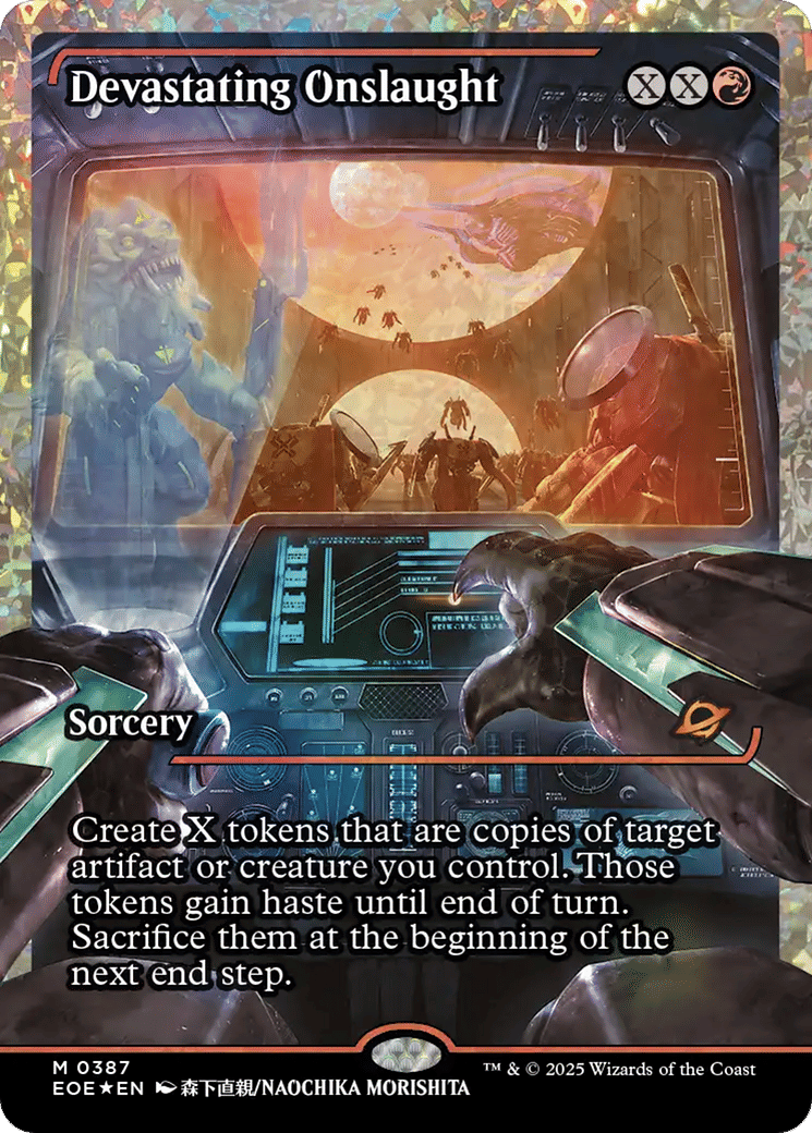 Devastating Onslaught — Edge of Eternities — Magic: The Gathering