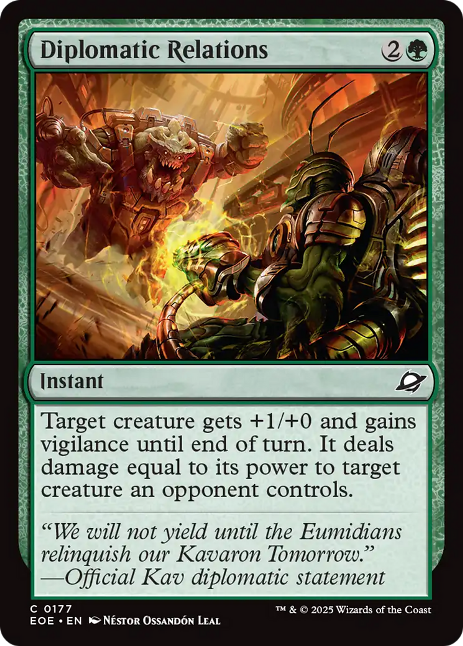 Diplomatic Relations — Edge of Eternities — Magic: The Gathering