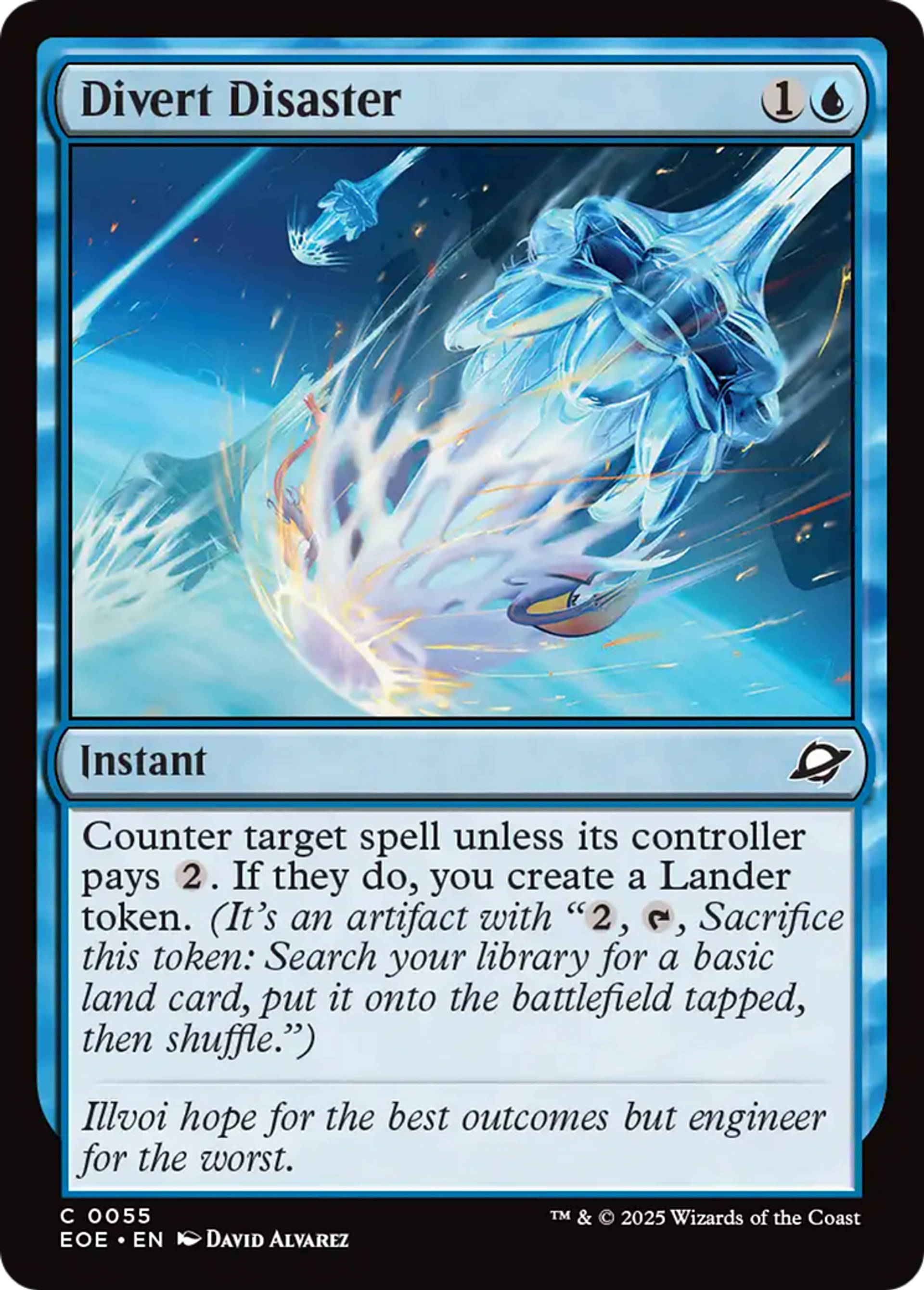 Divert Disaster — Edge of Eternities — Magic: The Gathering