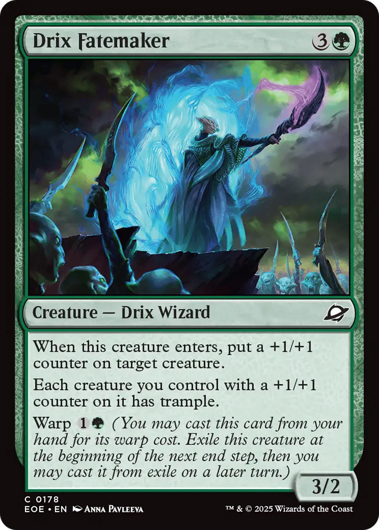 Drix Fatemaker — Edge of Eternities — Magic: The Gathering