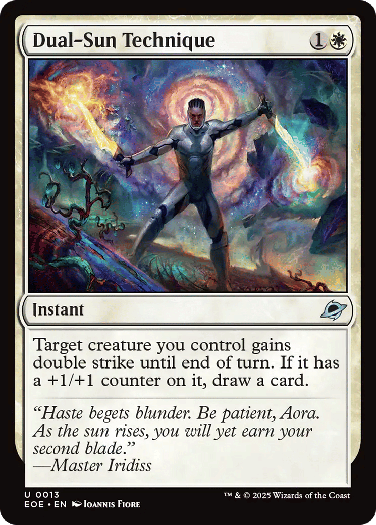 Dual-Sun Technique — Edge of Eternities — Magic: The Gathering