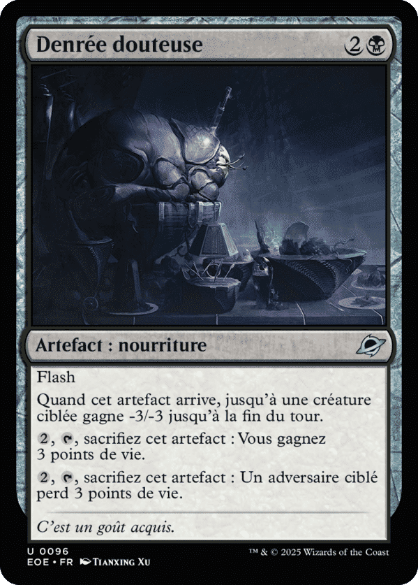 Denrée douteuse — Edge of Eternities — Magic: The Gathering