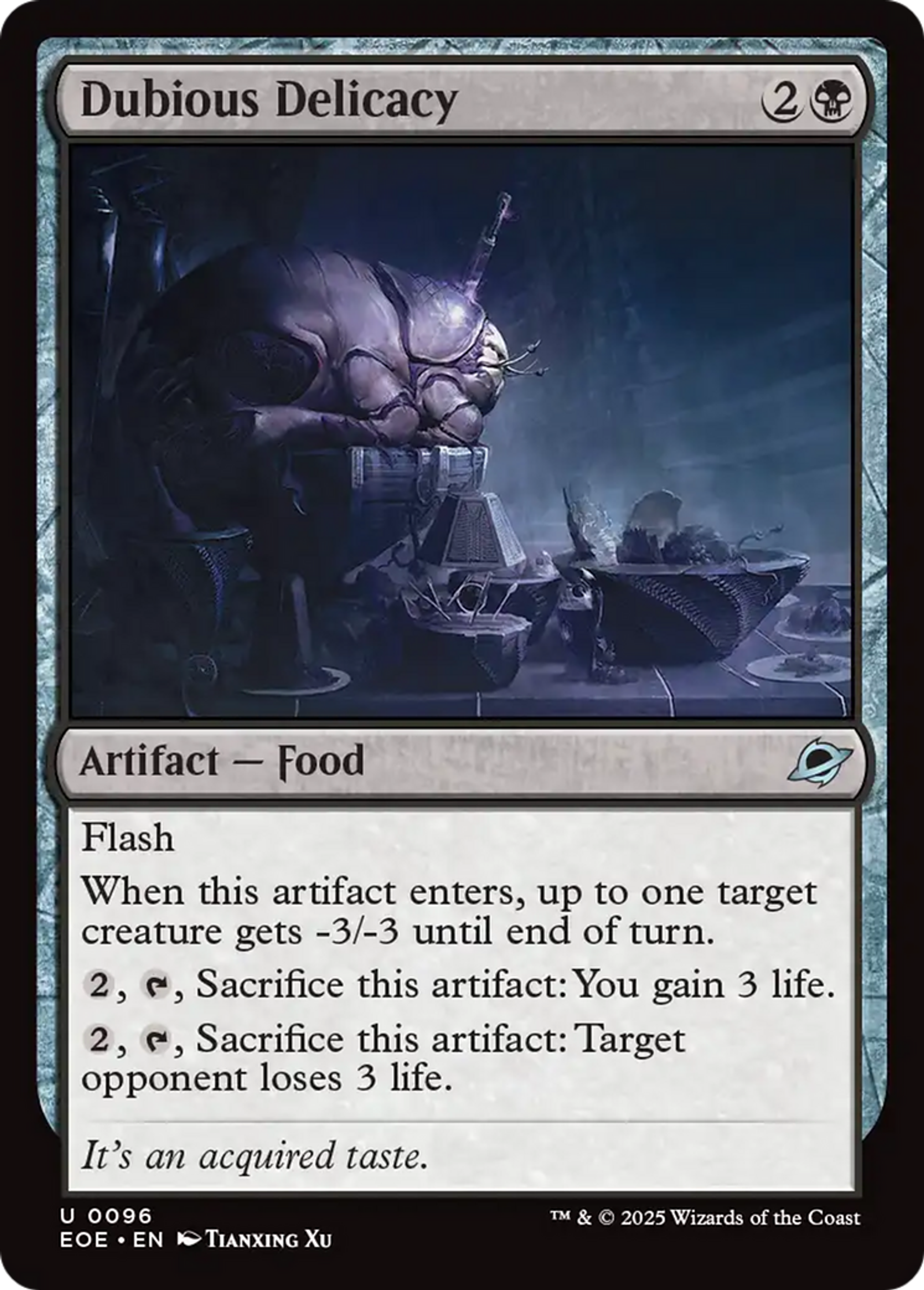 Dubious Delicacy — Edge of Eternities — Magic: The Gathering