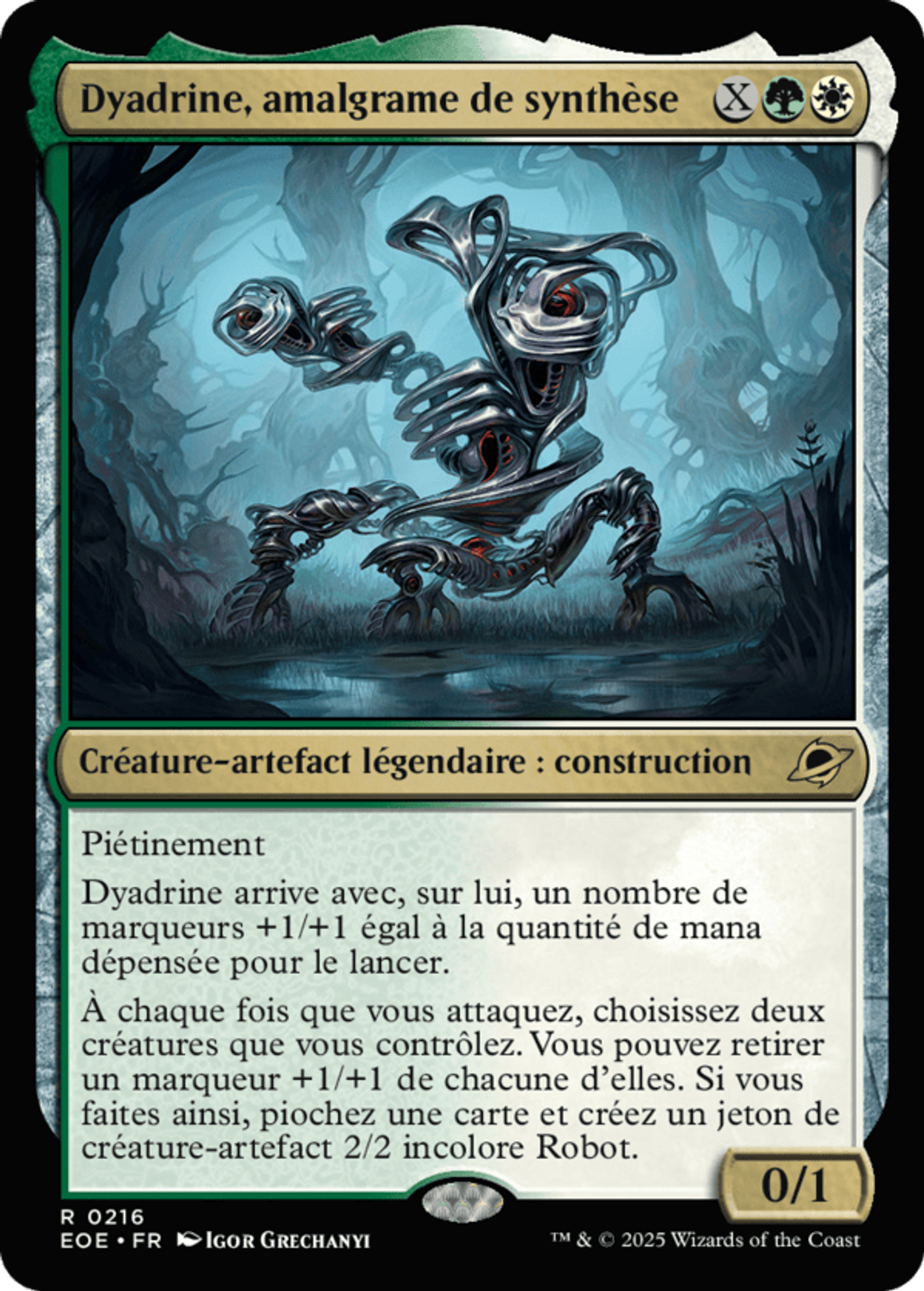 Dyadrine, amalgrame de synthèse — Edge of Eternities — Magic: The Gathering