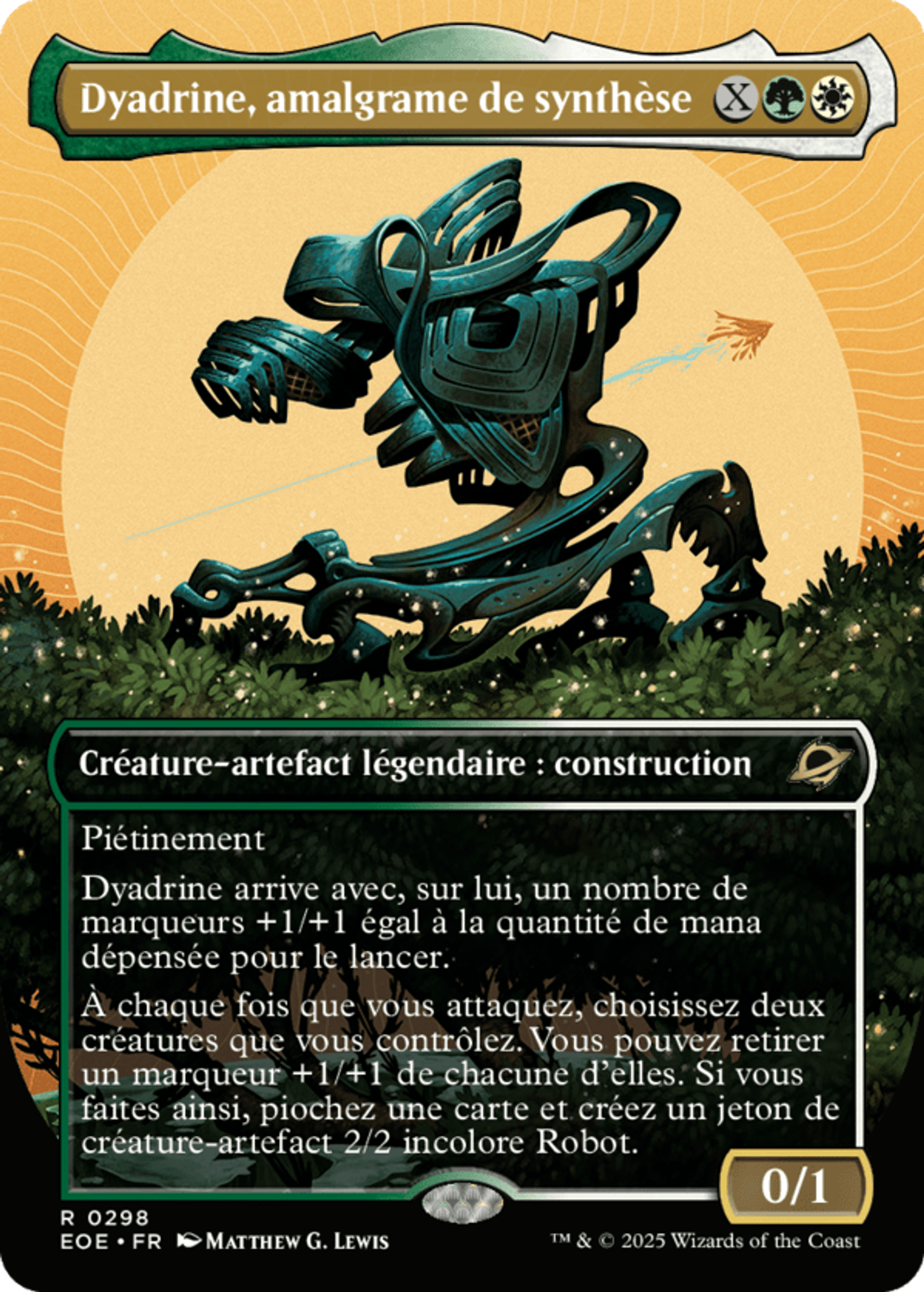 Dyadrine, amalgrame de synthèse — Edge of Eternities — Magic: The Gathering
