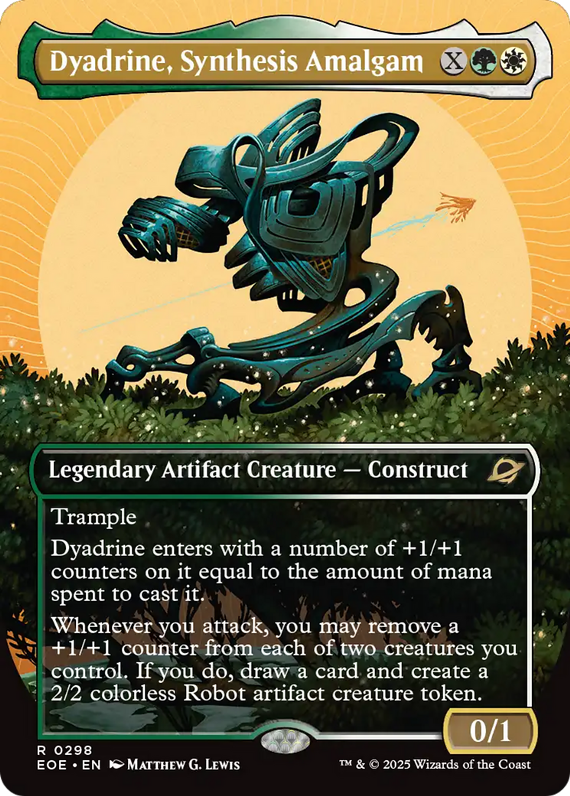 Dyadrine, amalgrame de synthèse — Edge of Eternities — Magic: The Gathering