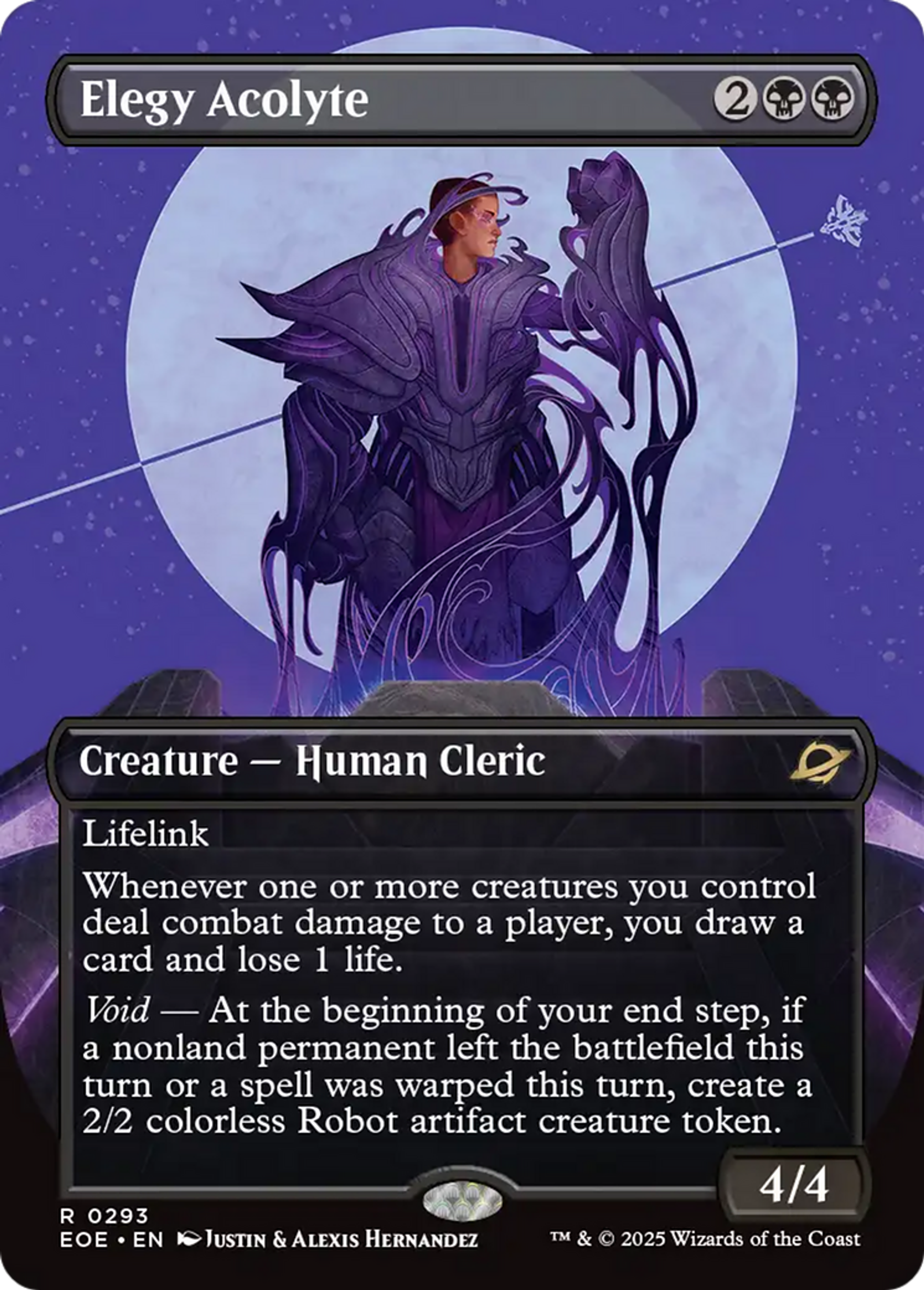 Acolyte de l'élégie — Edge of Eternities — Magic: The Gathering
