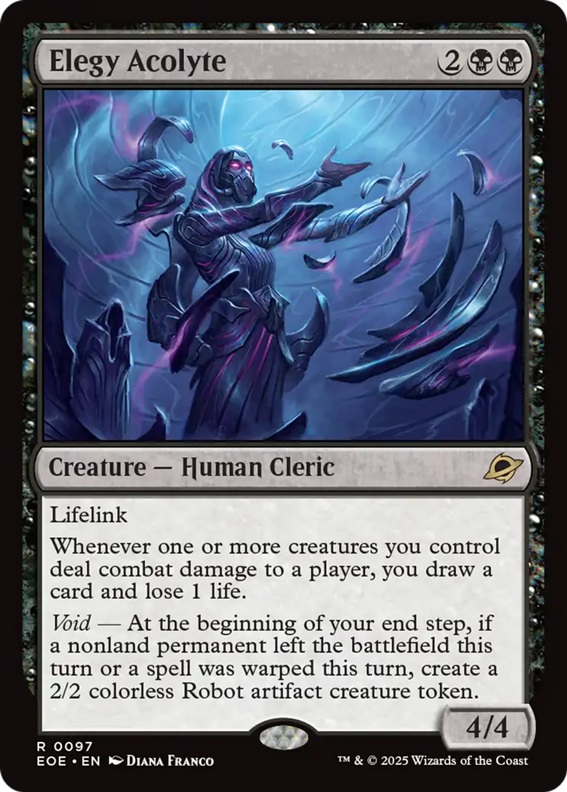 Acolyte de l'élégie — Edge of Eternities — Magic: The Gathering