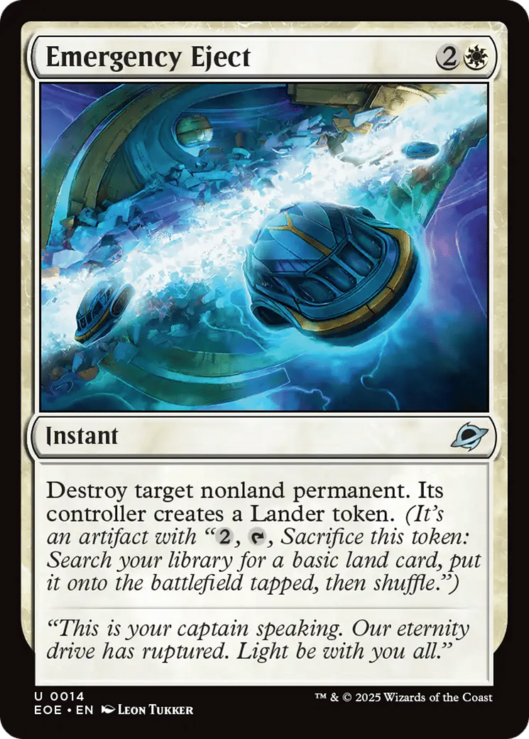 Emergency Eject — Edge of Eternities — Magic: The Gathering