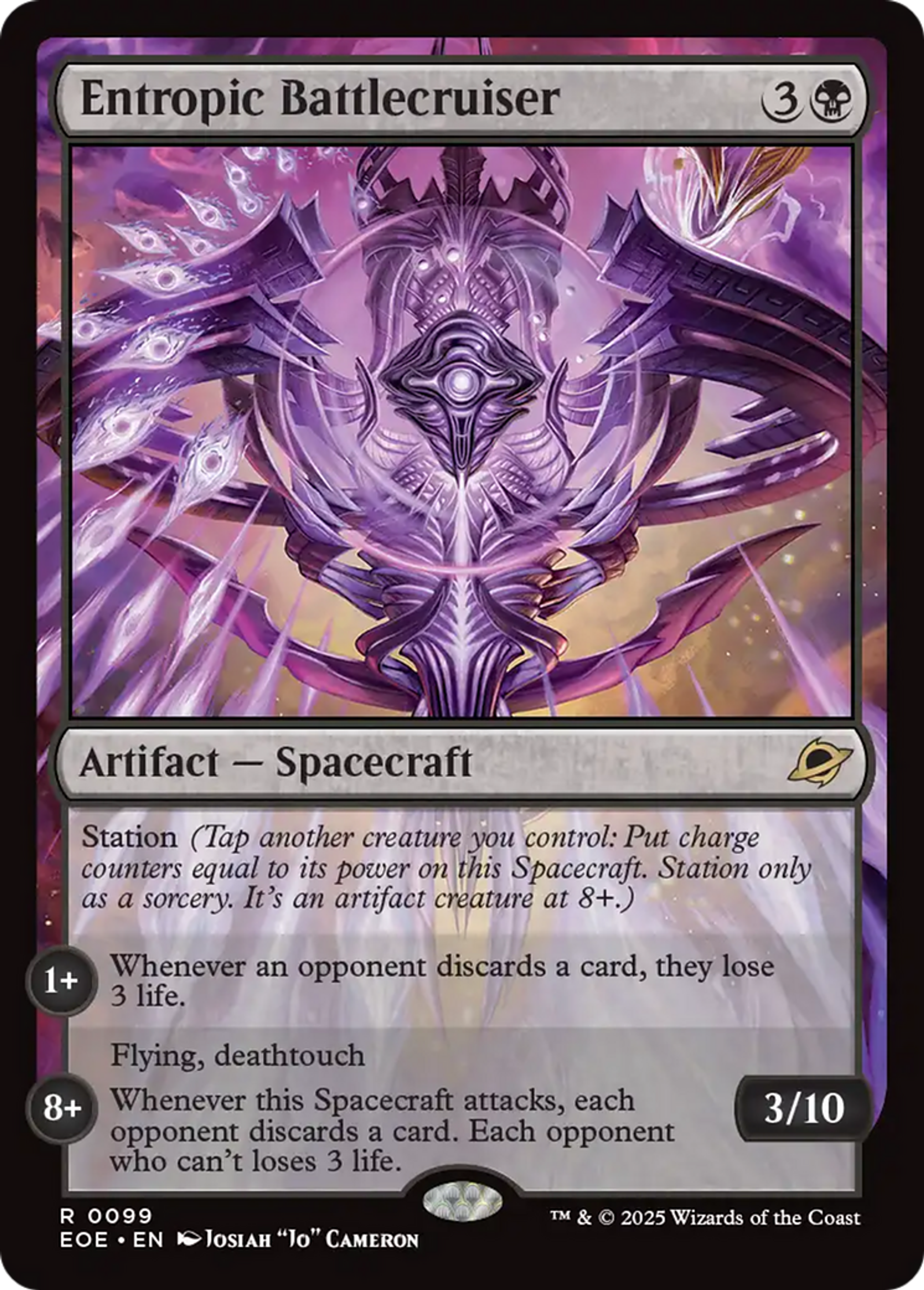Entropic Battlecruiser — Edge of Eternities — Magic: The Gathering