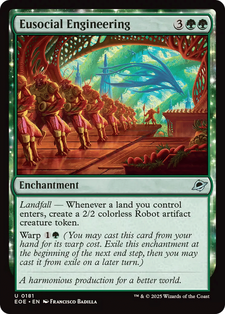 Eusocial Engineering — Edge of Eternities — Magic: The Gathering