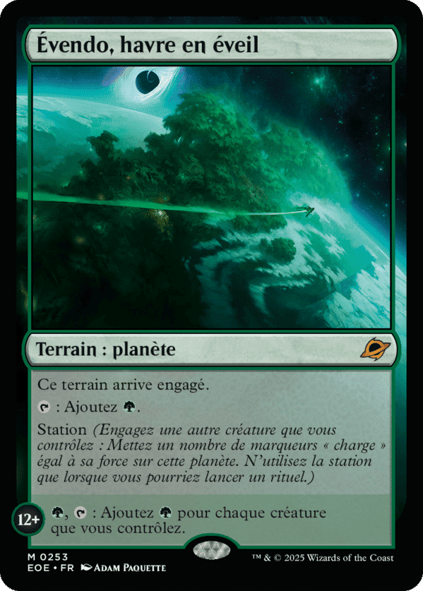 Évendo, havre en éveil — Edge of Eternities — Magic: The Gathering